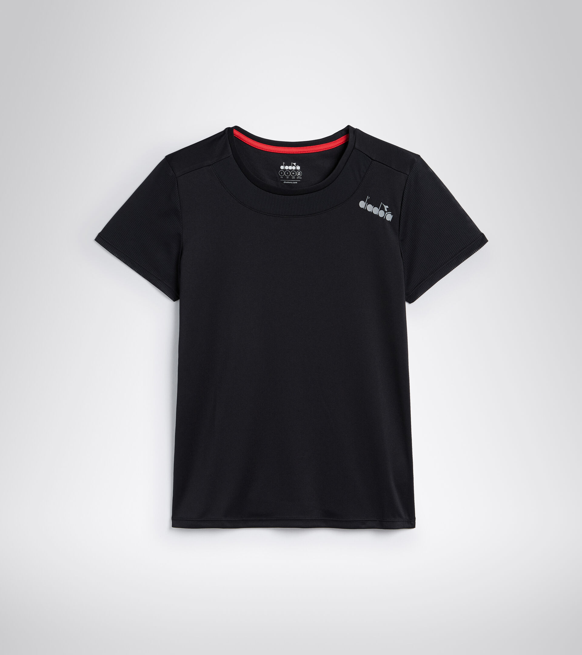 Polyester running T-shirt - Women L. SS CORE TEE BLACK - Diadora