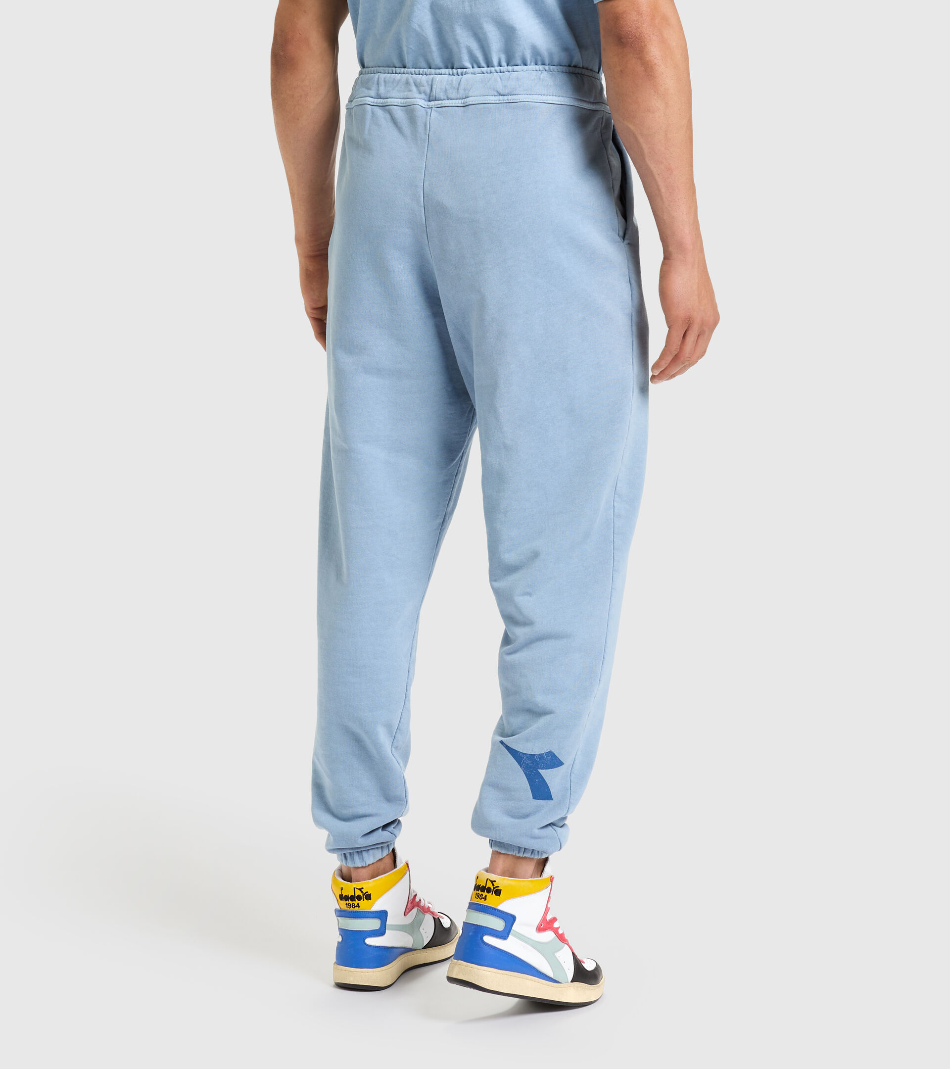 Joggers in cotone organico - Unisex PANT MANIFESTO PALETTE AZZURRO CONTEA - Diadora