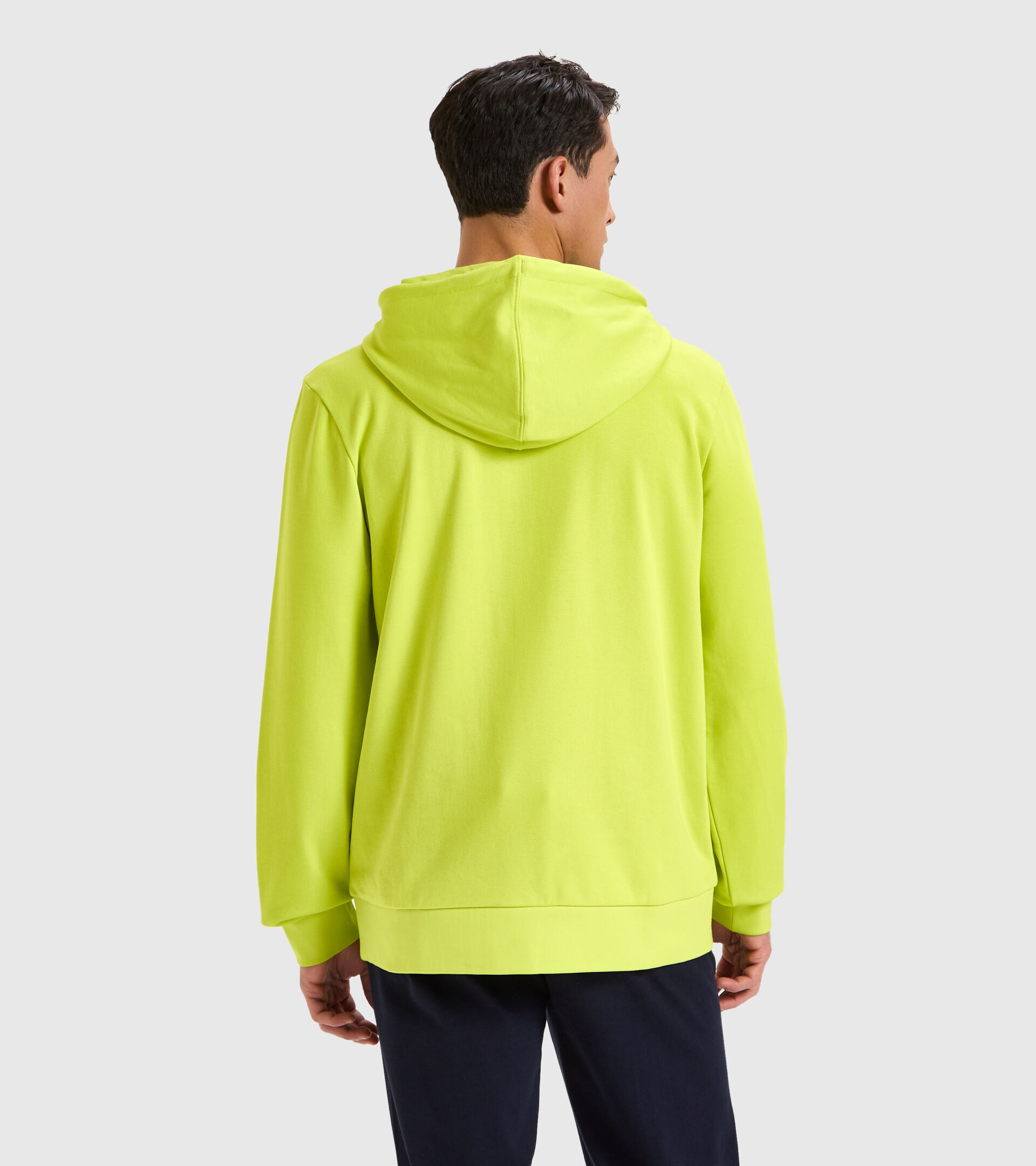 Cotton hoodie - Men HOODIE CHROMIA GREEN SPRING - Diadora