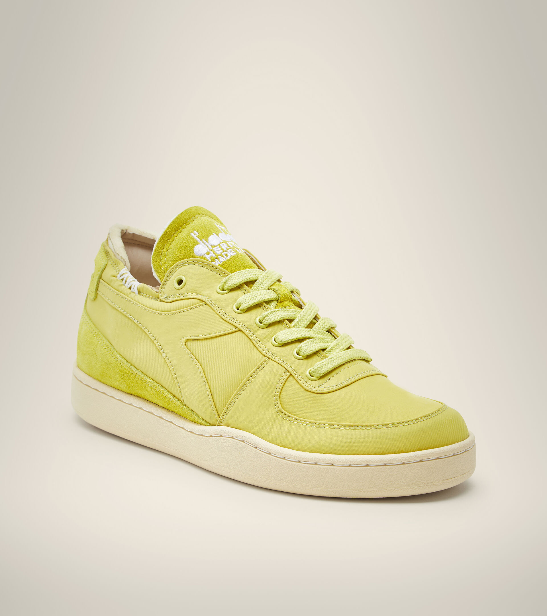 Heritage shoe - Unisex MI BASKET ROW CUT SOFTECH APPLE GREEN - Diadora