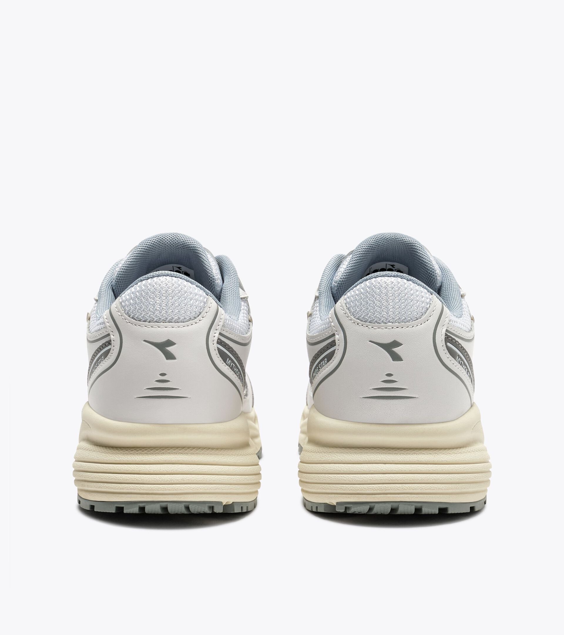 Leather Sneaker - All-gender MYTHOS STAR LEA WHITE/WHITE/WHITE - Diadora