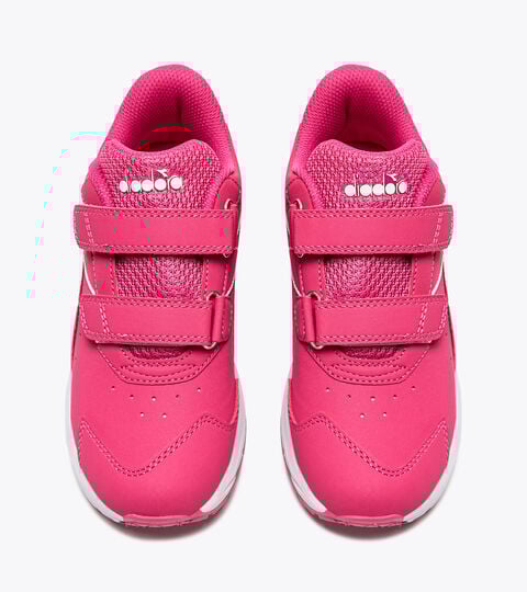 FALCON 4 SL JR V, RASPBERRY SORBET/WHITE Junior running shoe - Unisex FALCON 4 SL JR V RASPBERRY SORBET/WHITE - Diadora