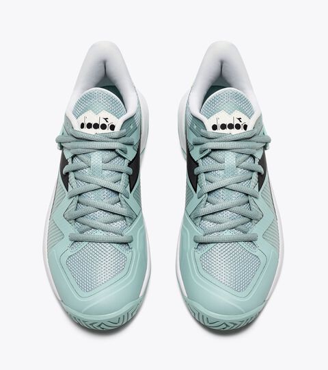 B.ICON 2 W AG, SURF SPRAY/BLACK Tennis shoes for hard surfaces or clay courts - Women B.ICON 2 W AG SURF SPRAY/BLACK - Diadora