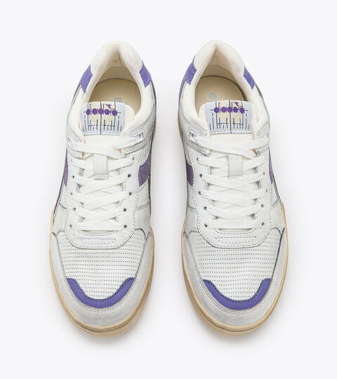 B.560 USED, BIANCO/VIOLA IRIDE Chaussures Heritage - Unisexe B.560 USED BIANCO/VIOLA IRIDE - Diadora