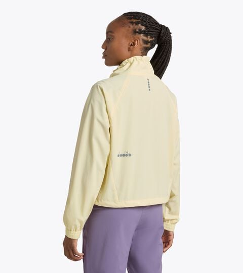 Track Jacket technique - Entra&icirc;nement - Femme L. TECH TRACK JACKET BEIGE RUTABAGA - Diadora