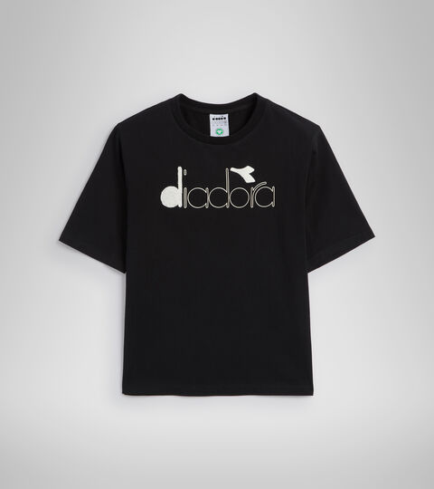 L. T-SHIRT SS URBANITY, BLACK T-shirt - Women L. T-SHIRT SS URBANITY BLACK - Diadora