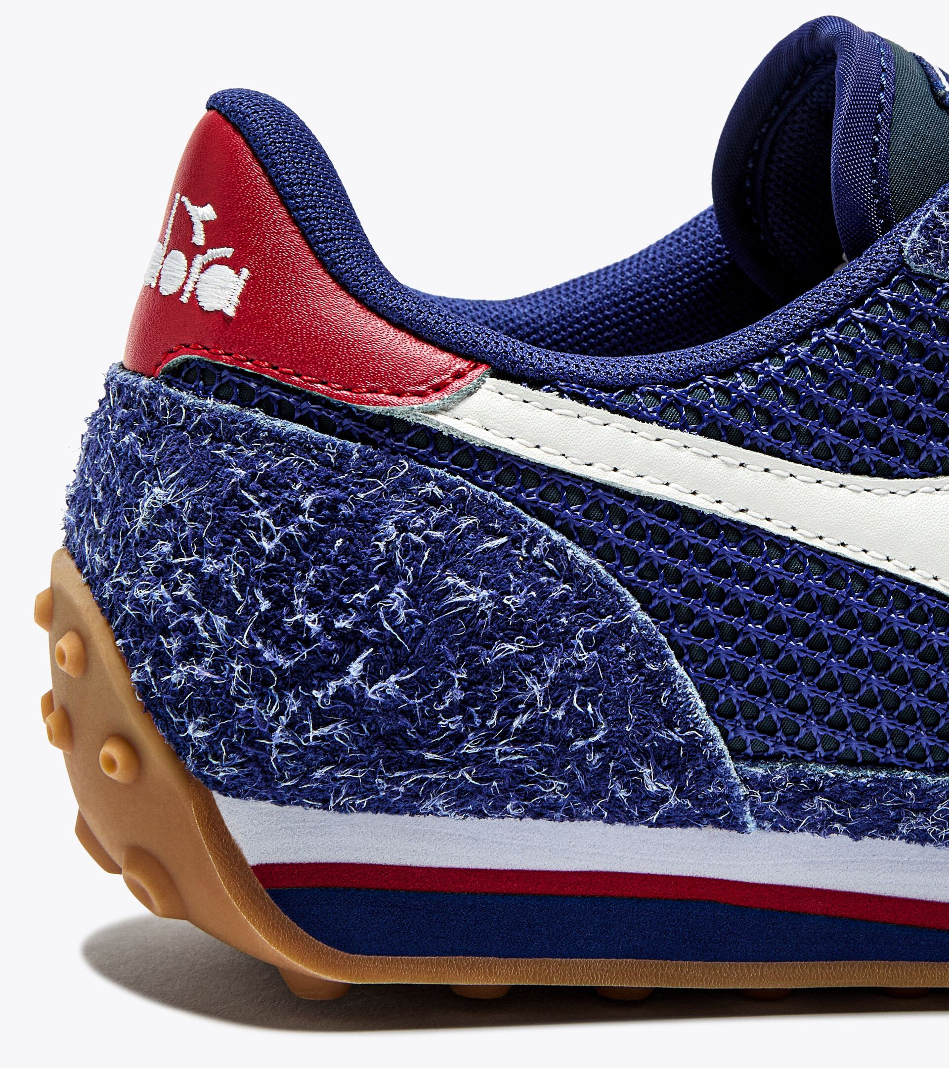 Low-profile leather sneaker - Women’s RALLY BLUE REGISTA - Diadora