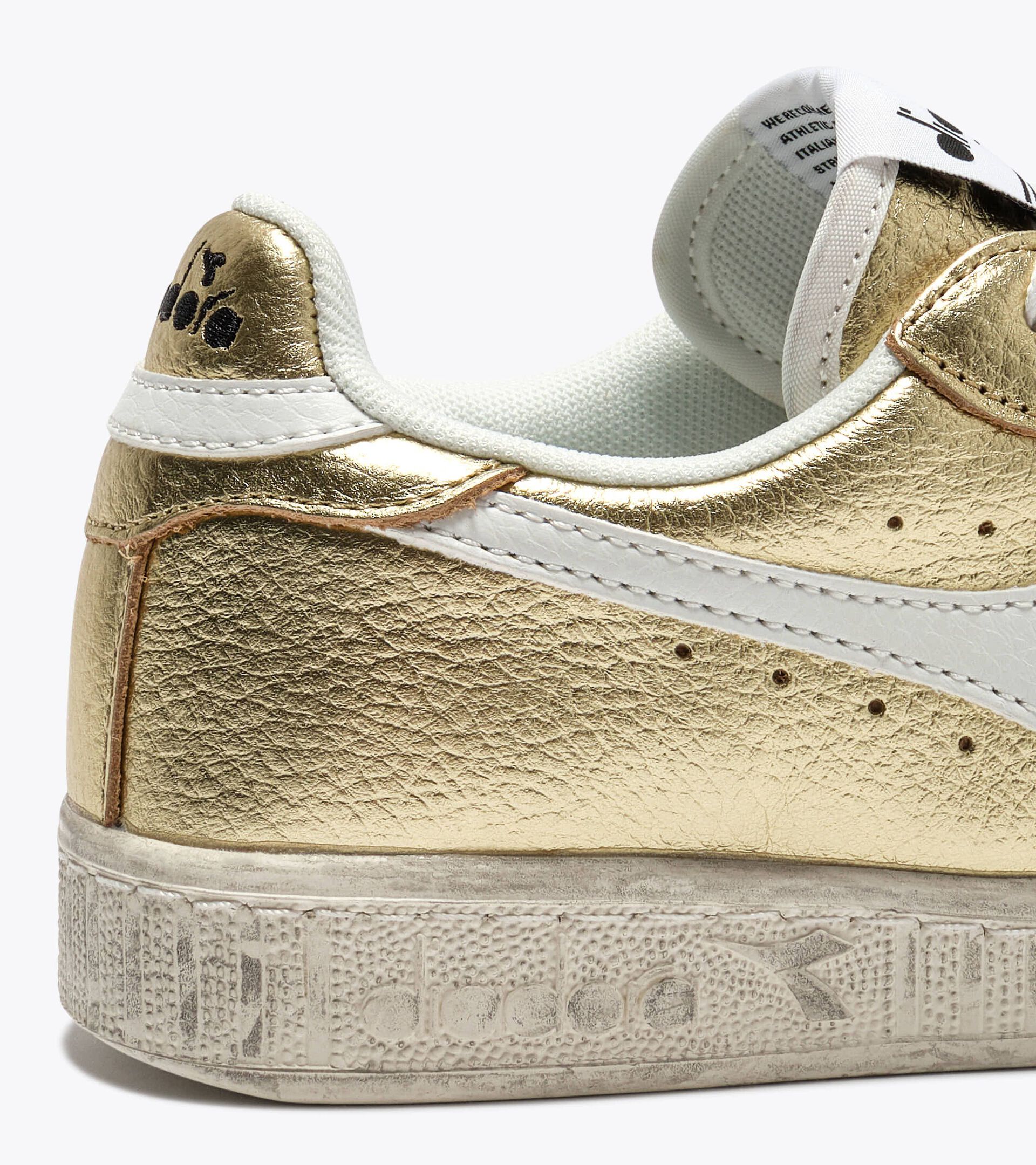 Retro-tennis sneaker - Low profile - Women&rsquo;s GAME LOW AURA WN RICH GOLD - Diadora
