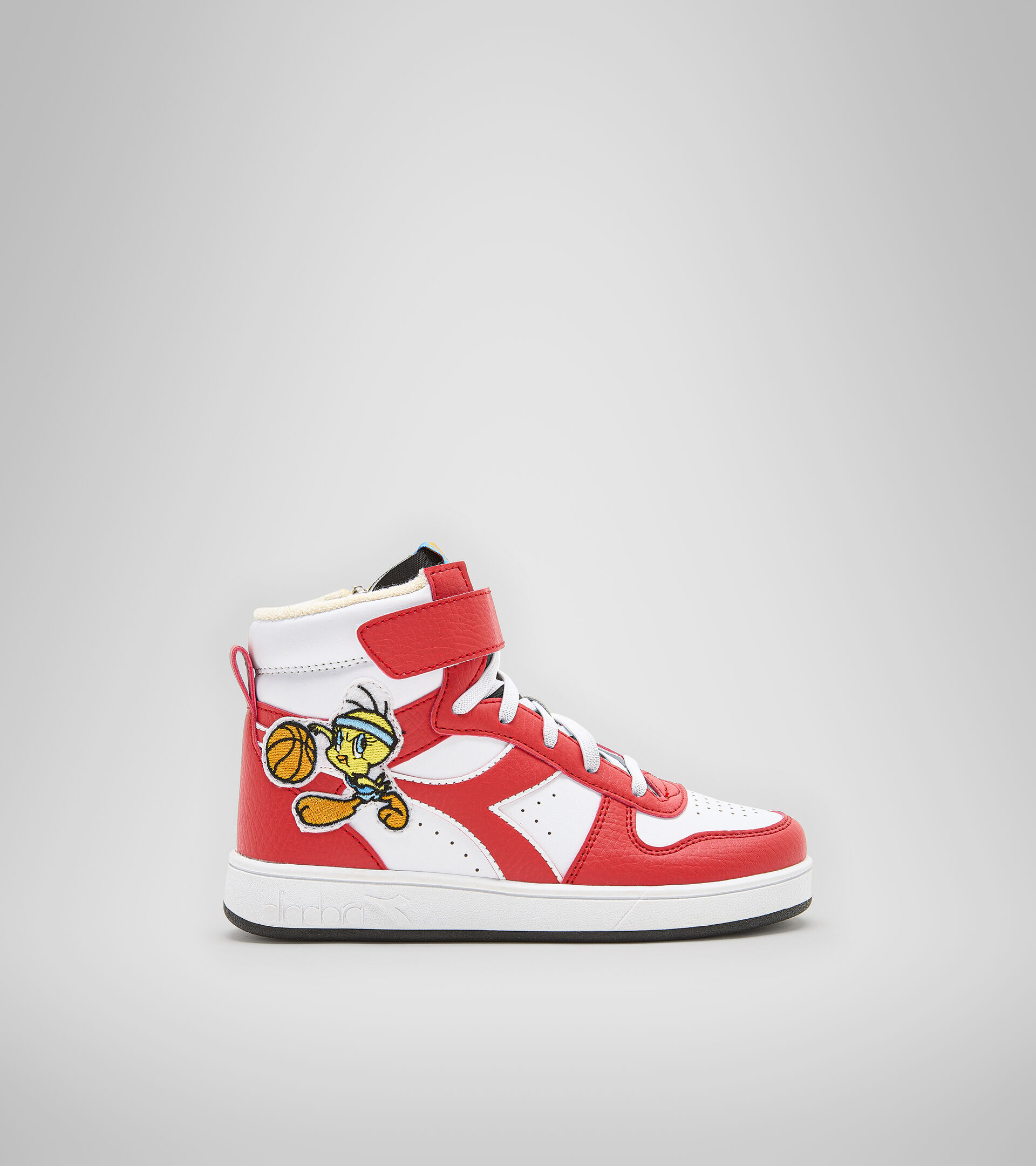 Scarpa sportiva - Bambini 4-8 anni MAGIC BASKET MID TWEETY PS ROSSO/BIANCO - Diadora