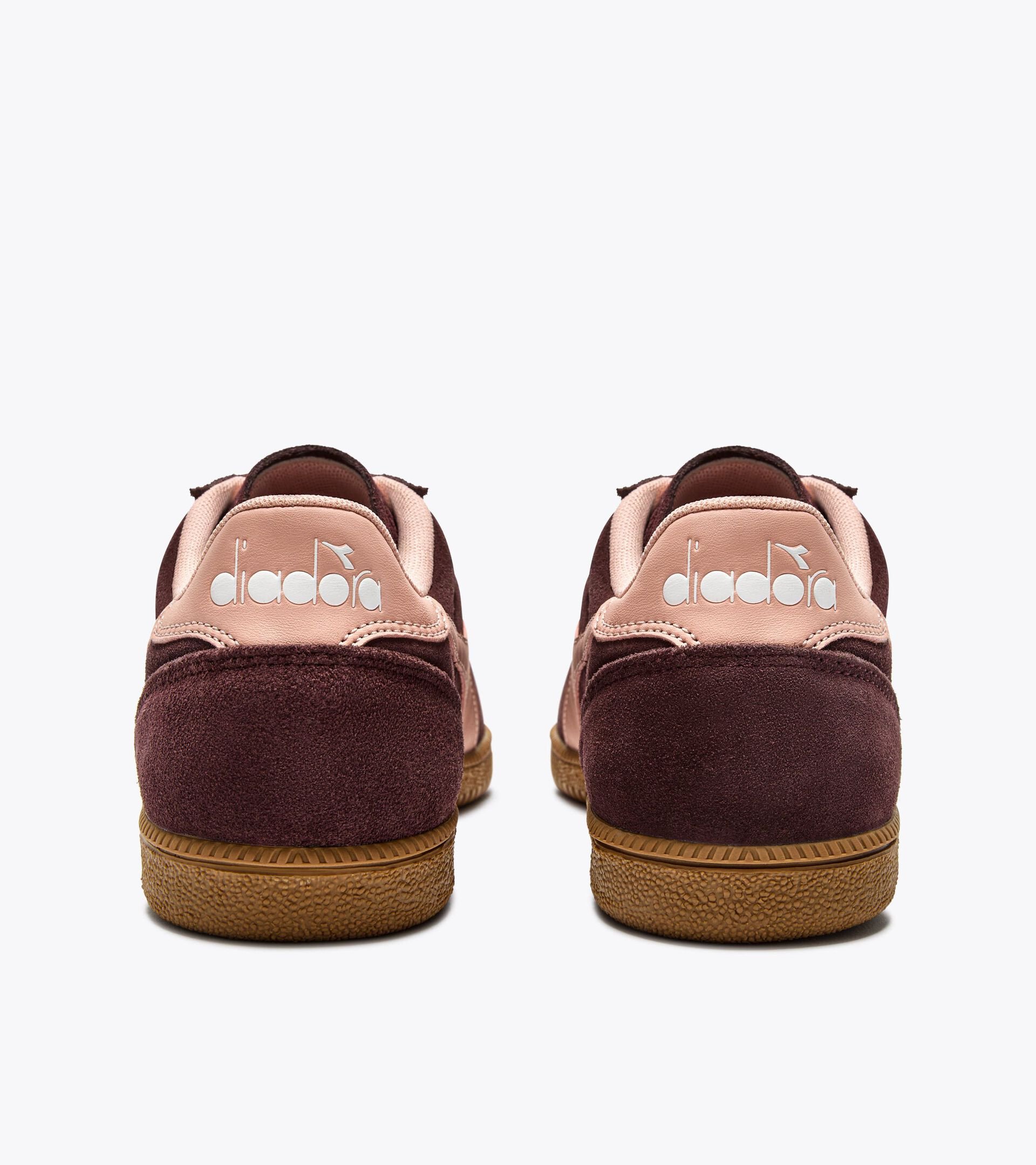Zapatilla de piel - Para todos los géneros TOKYO VIOLA CIOCCOLATO/ROSA NUVOLA - Diadora