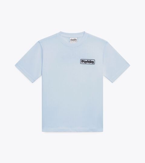 T-Shirt aus Baumwolle - Jungen
 JB. T-SHIRT SS ESS. SPORTS SL LUFTROUTE BLAU - Diadora
