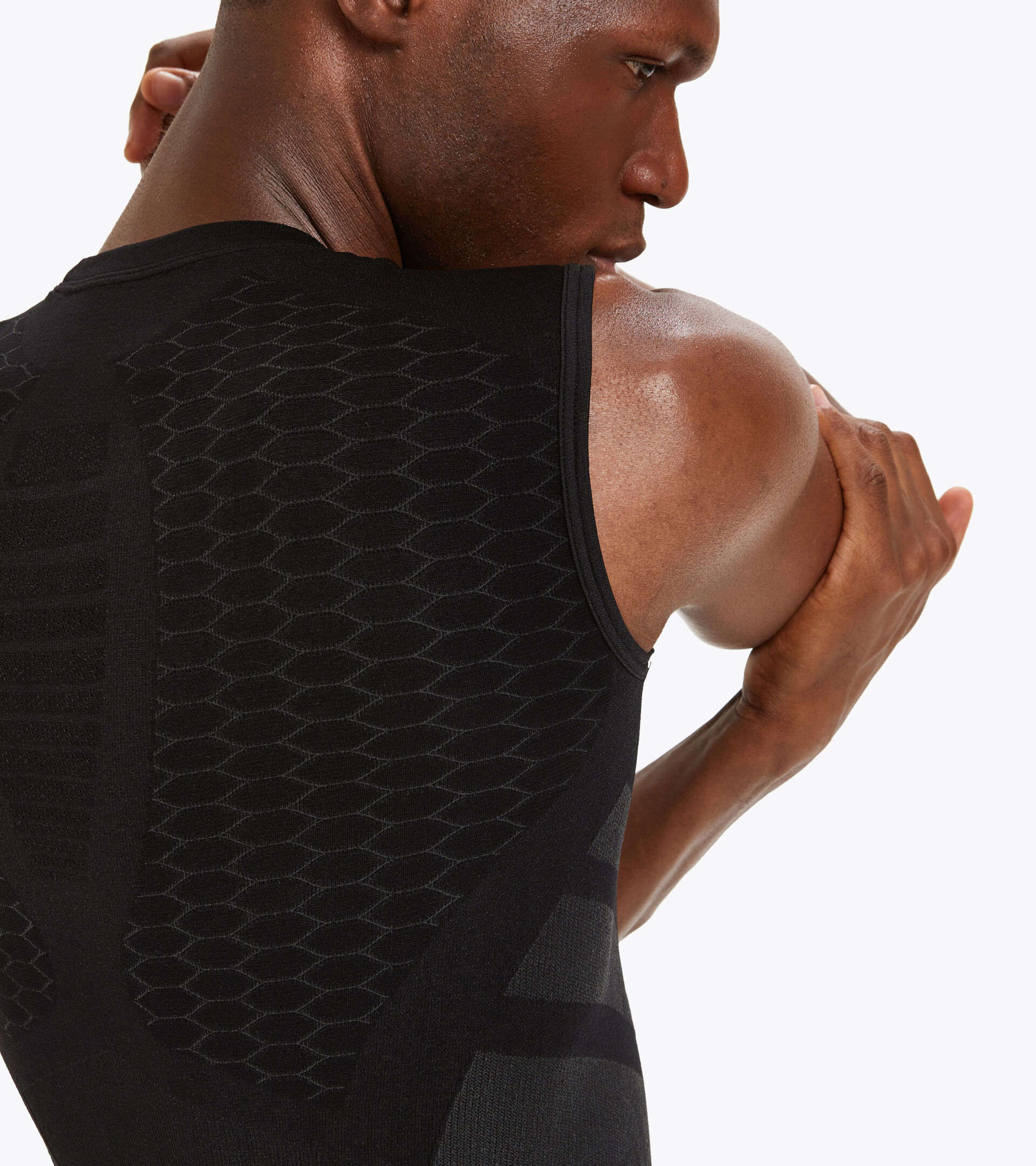 Débardeur de running - Homme SL T-SHIRT ACT NOIR - Diadora