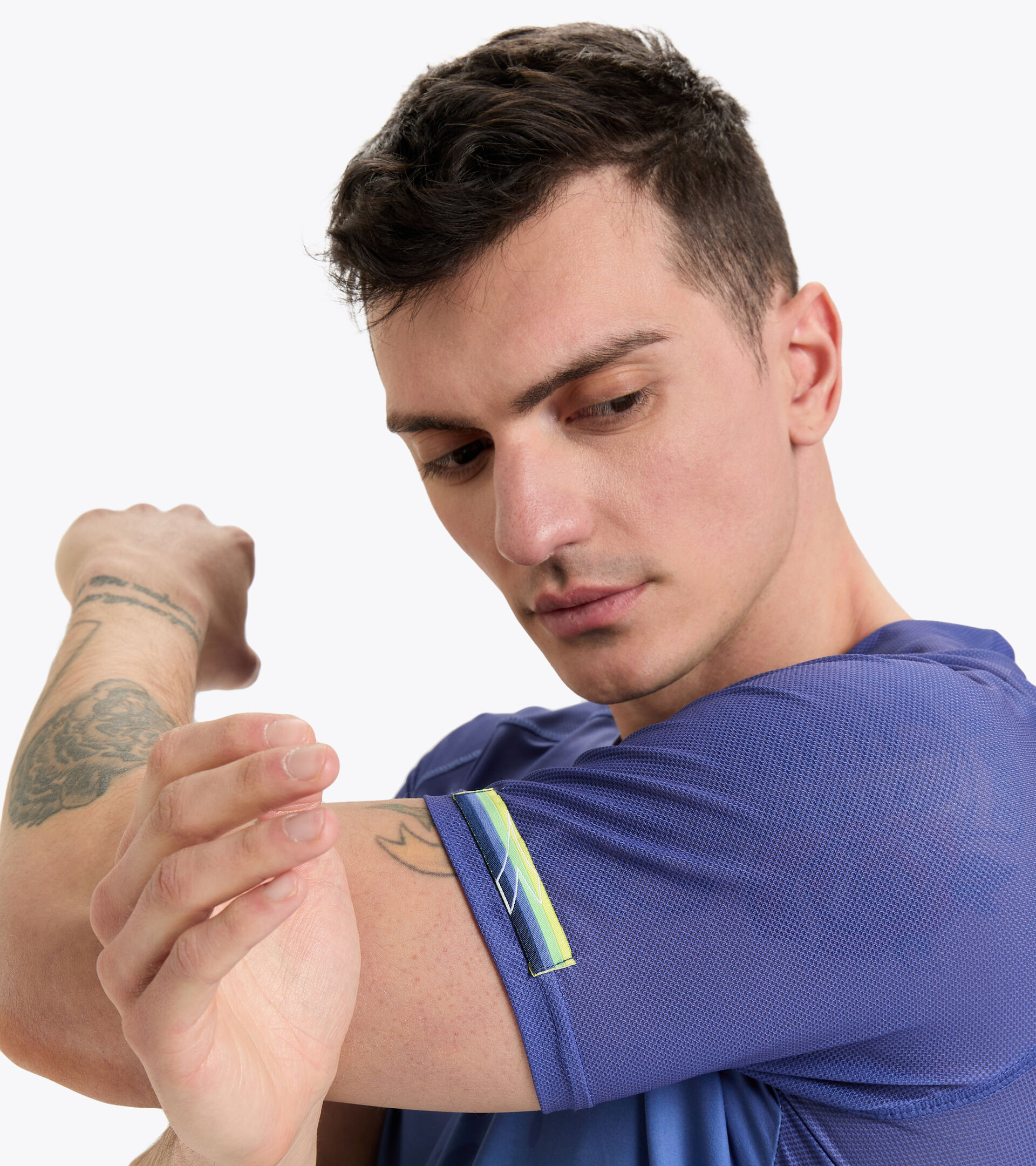 Super-light running T-shirt - Men SUPER LIGHT SS T-SHIRT BE ONE WATERY MURRINA - Diadora