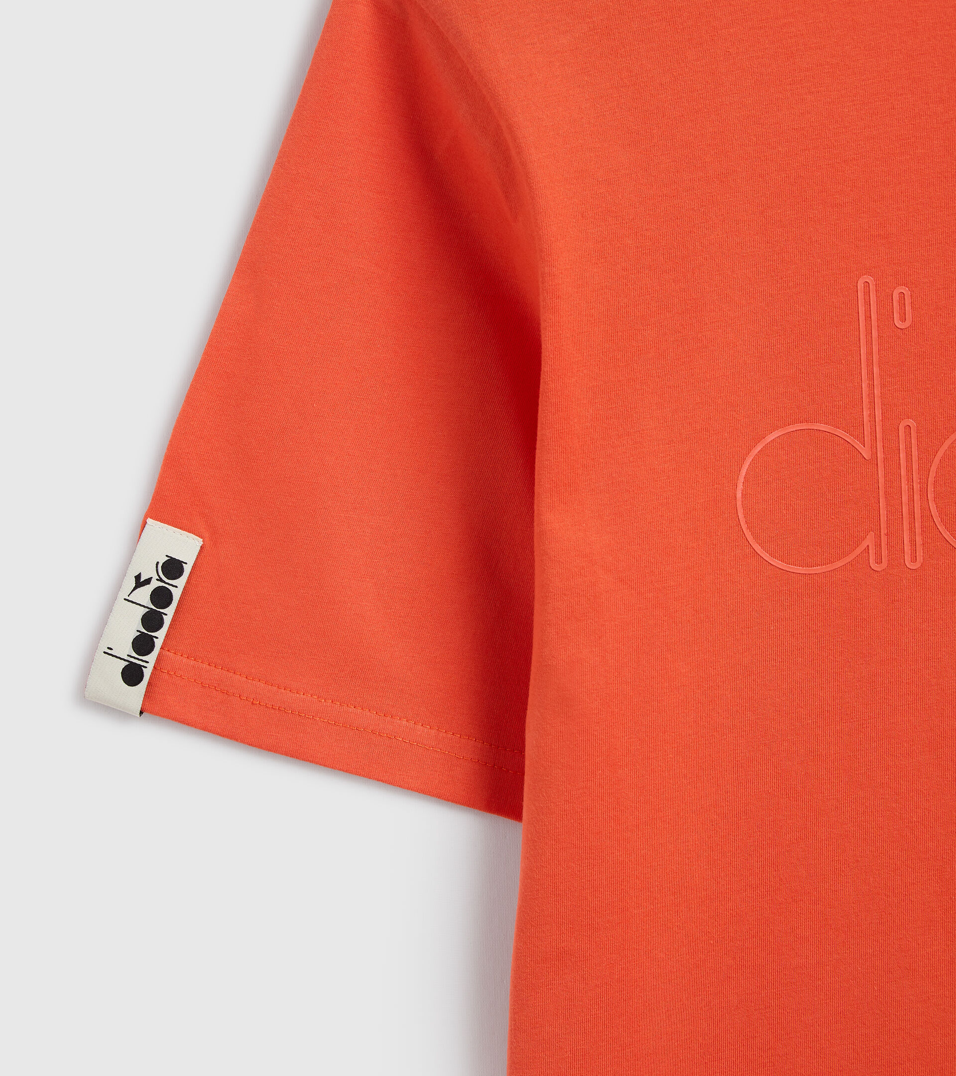 T-Shirt - Unisex T-SHIRT SS DIADORA HD TIGERLILIE ROT - Diadora
