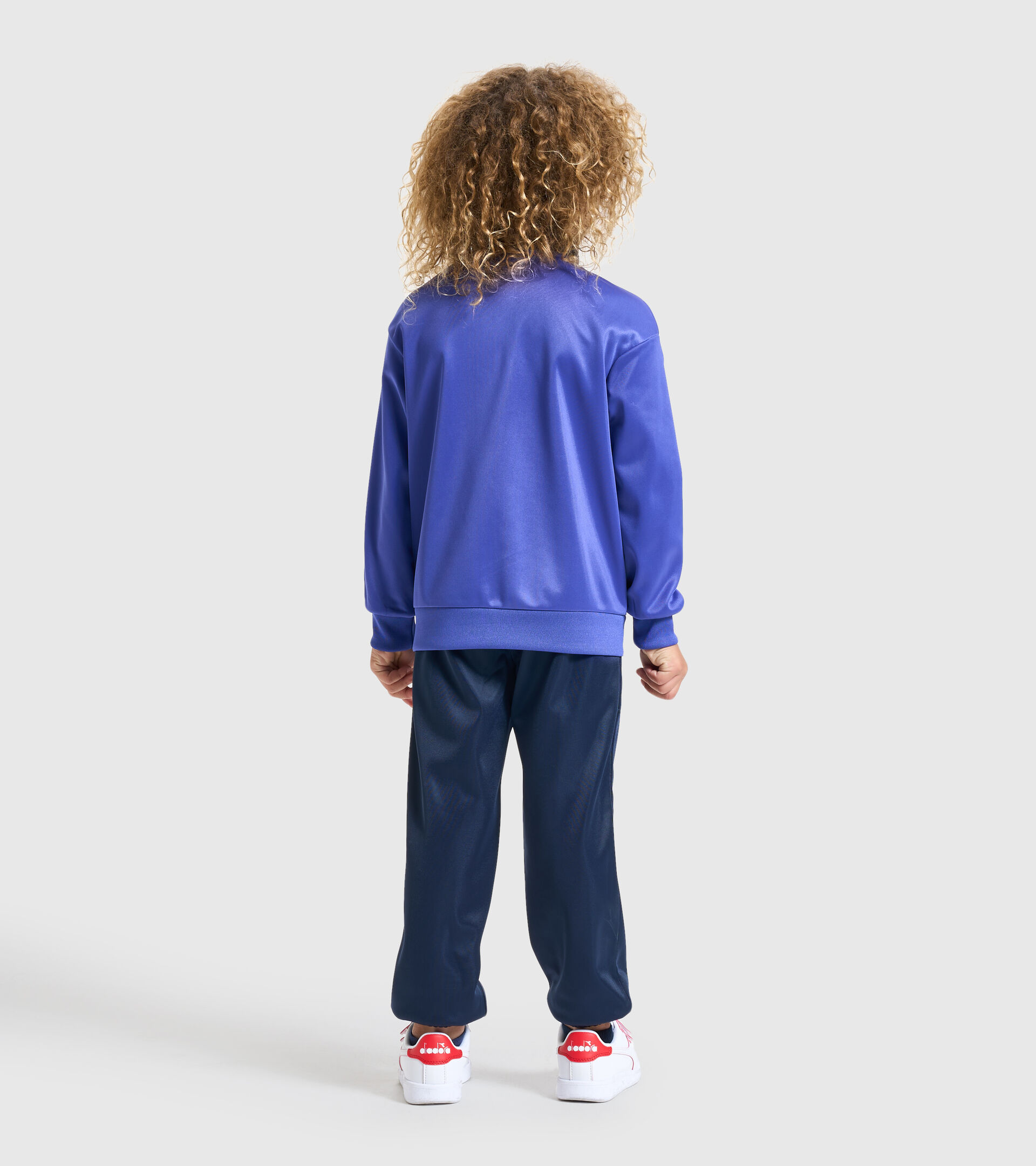 Tracksuit - Kids JB.TRACKSUIT FZ HOOPLA BLUE REGISTA - Diadora