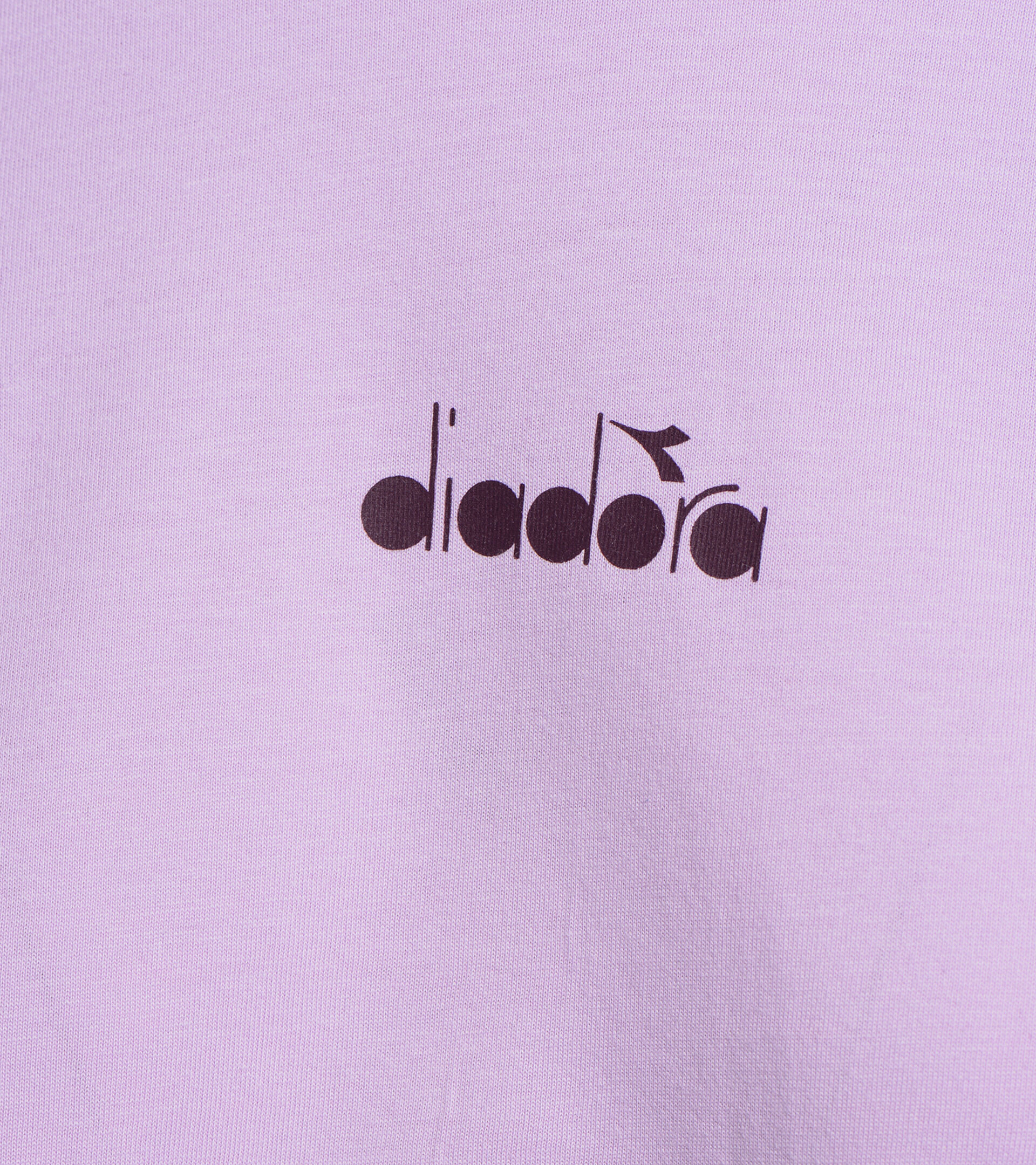 T-shirt - Women L. SS T-SHIRT BLKBAR VIOLET ORCHID - Diadora