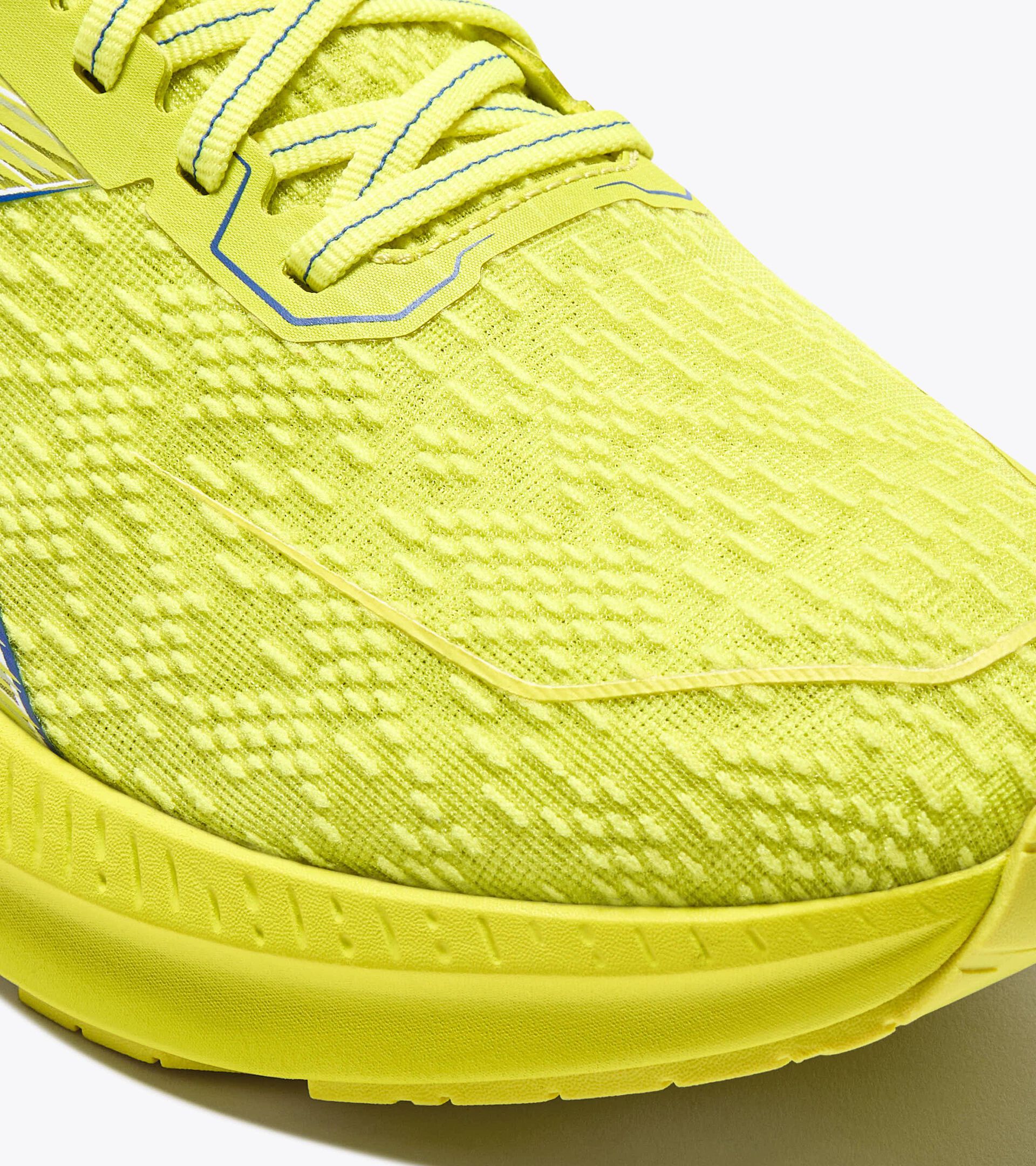 Zapatilla de running - Estabilidad y ligereza - Hombre MYTHOS BLUSHIELD VOLO 5 SULPHUR SPRING/SURF THE WEB - Diadora