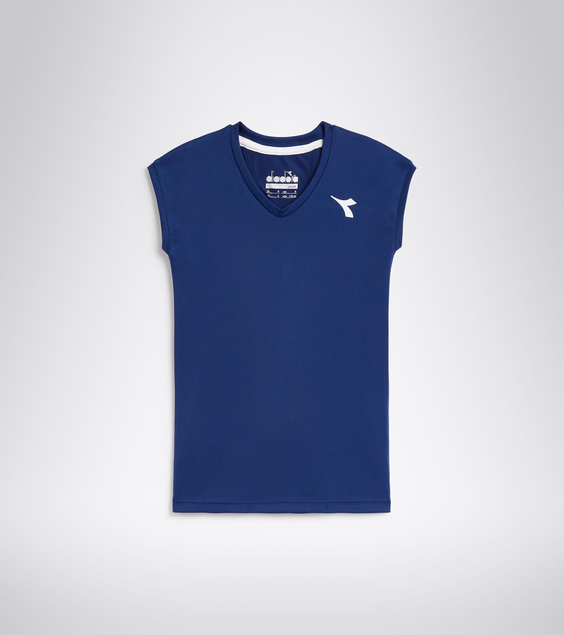 T-shirt de tennis - Junior G. T-SHIRT TEAM BLEU DOMAINE - Diadora