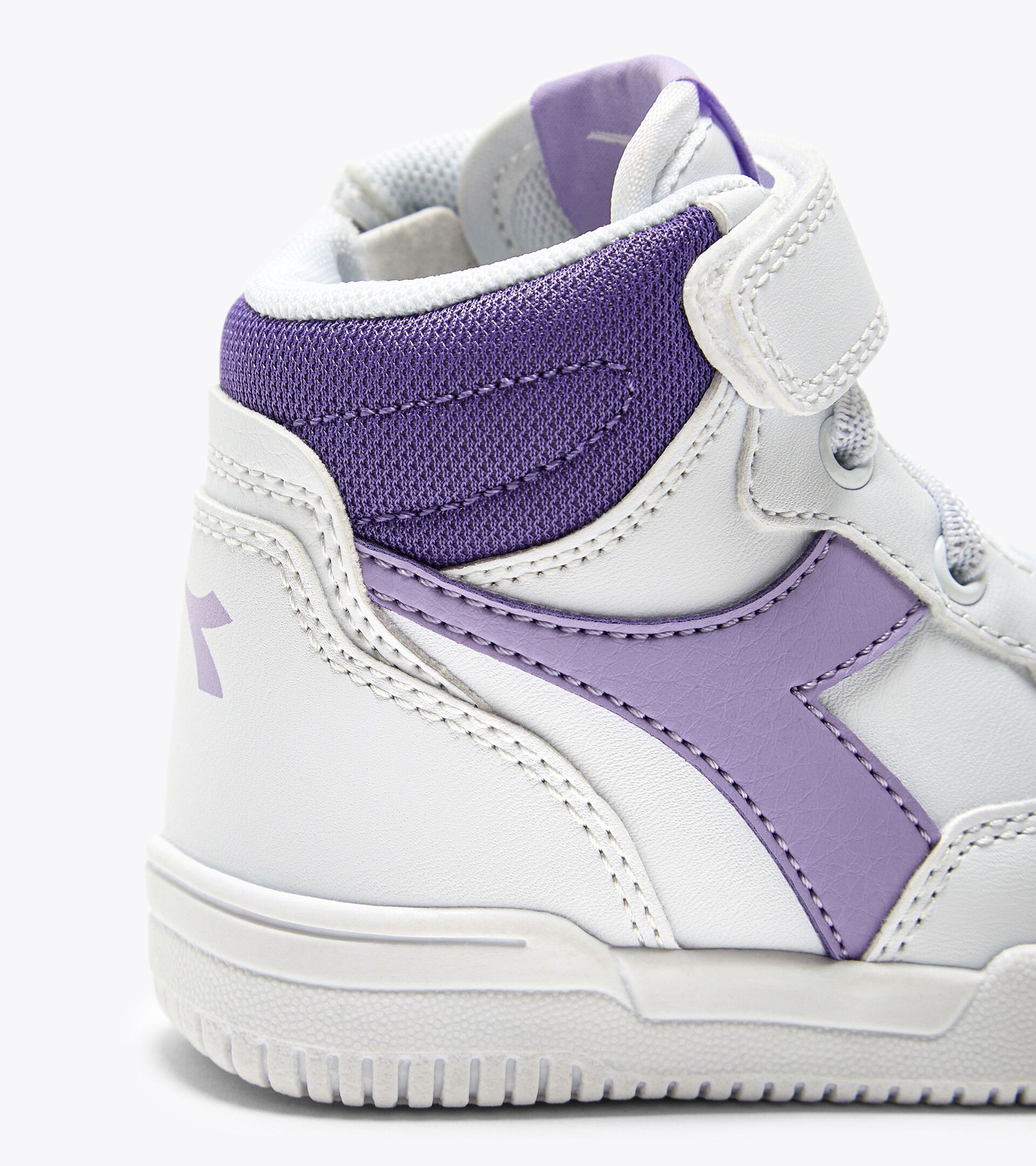 Sports shoes - Toddlers 1-4 years RAPTOR MID TD WHT/PURPLE ROSE/PASSION FLOWER - Diadora