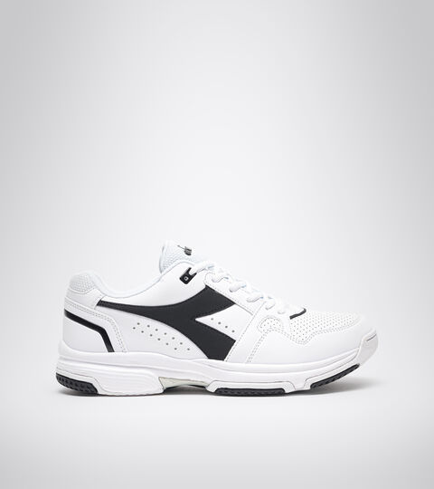 Chaussures de tennis pour terrains durs et terre battue - Homme VOLEE 3 BLANC/NOIR (C0351). - Diadora