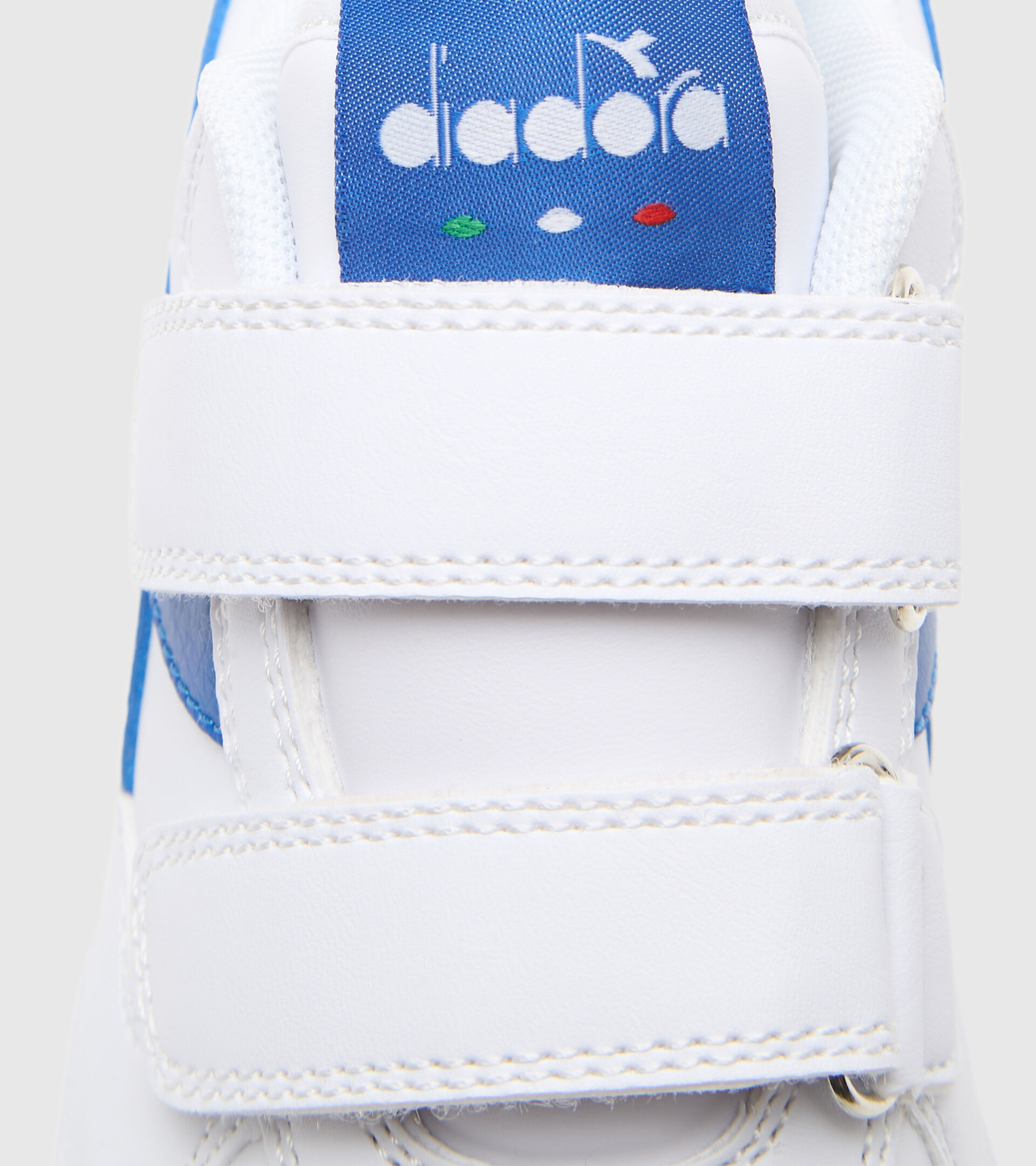Sports shoes - Kids 4-8 years RAPTOR LOW PS WHITE/IMPERIAL BLUE - Diadora
