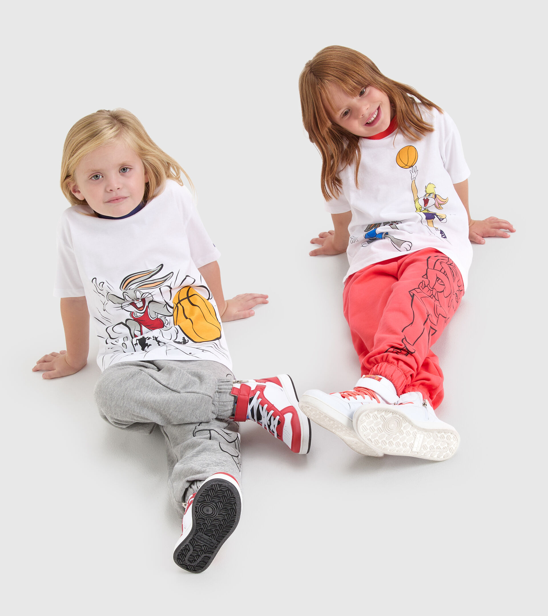 Sports T-shirt - Kids JU.T-SHIRT SS WB DEEP BLU - Diadora