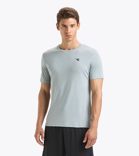 Sports t-shirt - Men SS T-SHIRT RUN ULTIMATE GRAY - Diadora