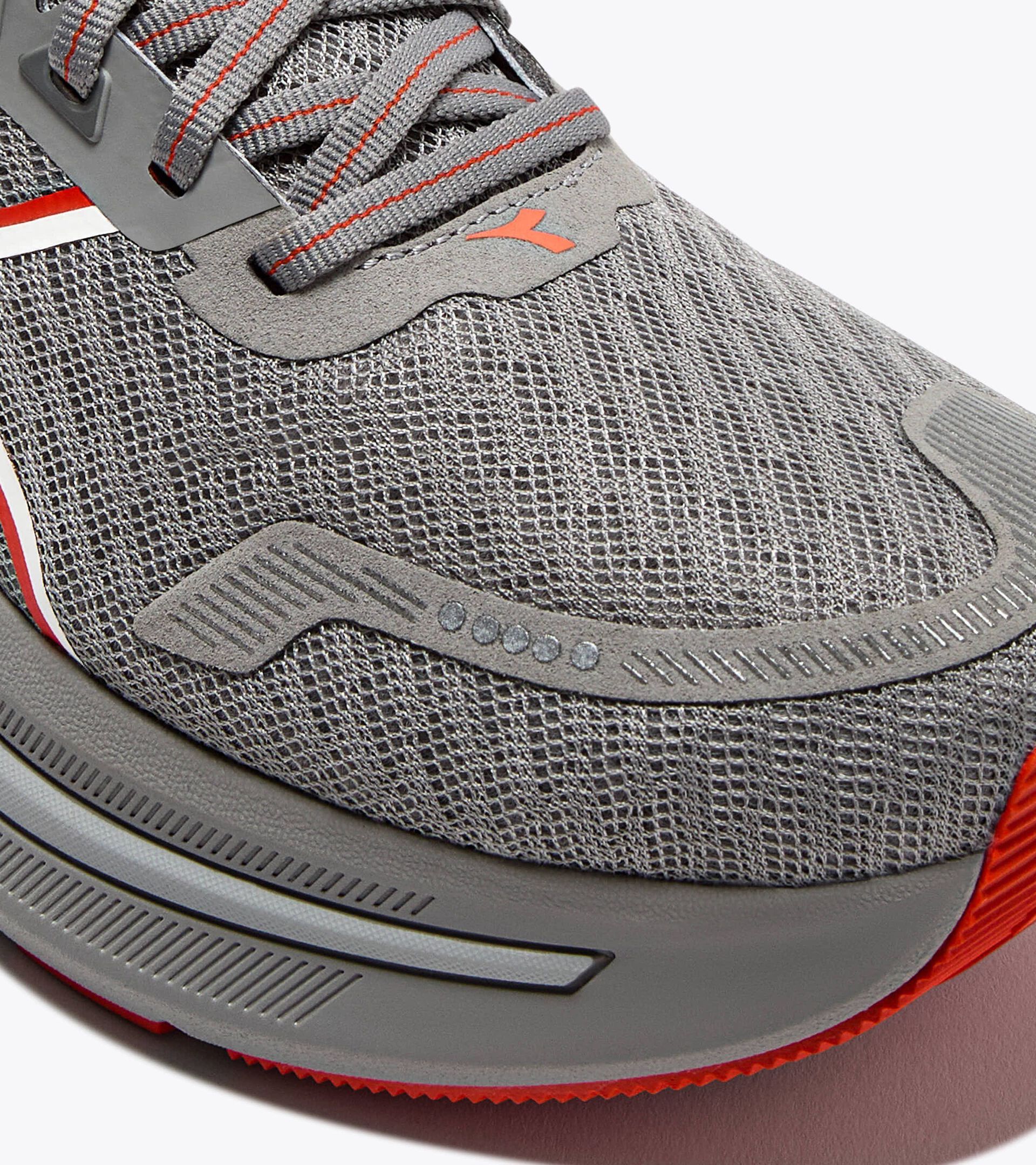 Neutral running shoe - Comfort and stability - Women's CELLULA  2 W CHISELED STONE/TANGERINE TNGO - Diadora