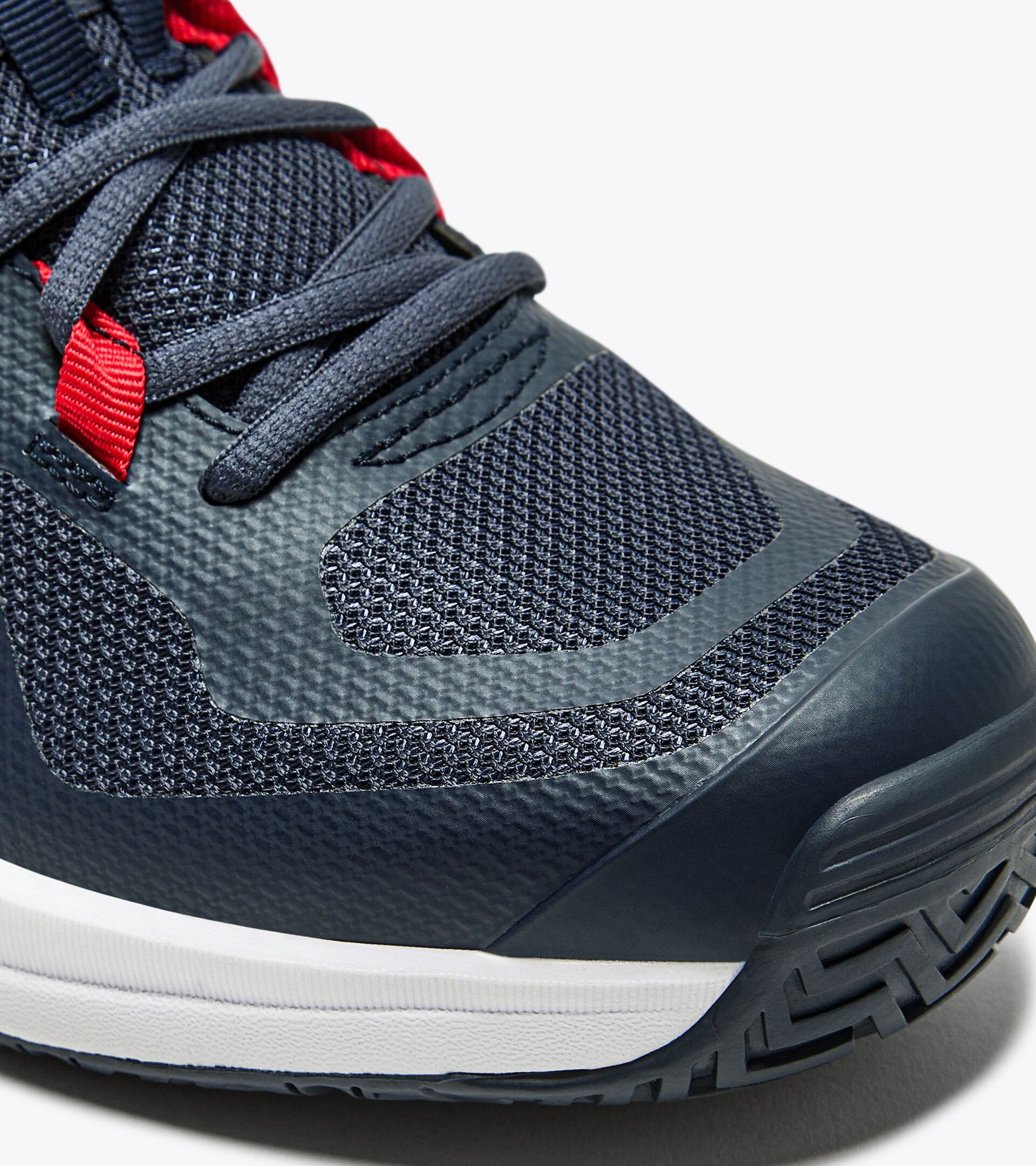 Pickleball shoes for hard surfaces or clay courts - Men
TROFEO 2 AG PKL BLUE CORSAIR/WHITE/FIERY RED - Diadora