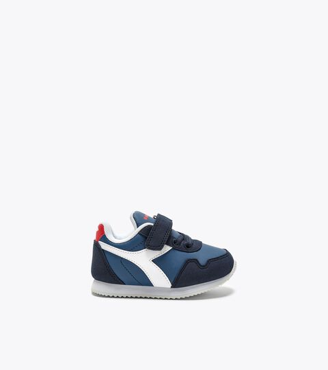 Sportschuh - Kleinkinder 1-4 Jahre SIMPLE RUN TD DUNKEL BLAU/WEISS - Diadora