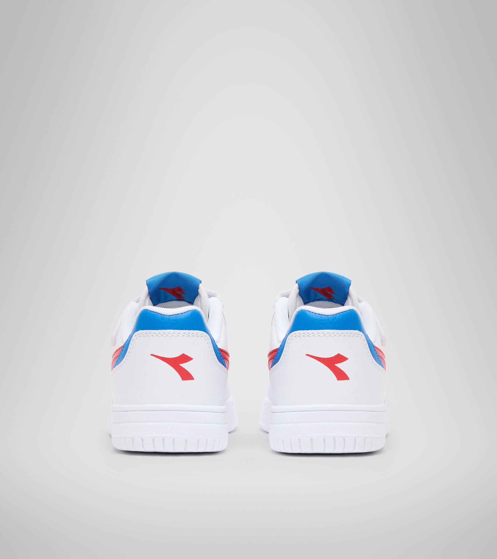 null RAPTOR LOW PS BIANCO/TOMATO RED - Diadora