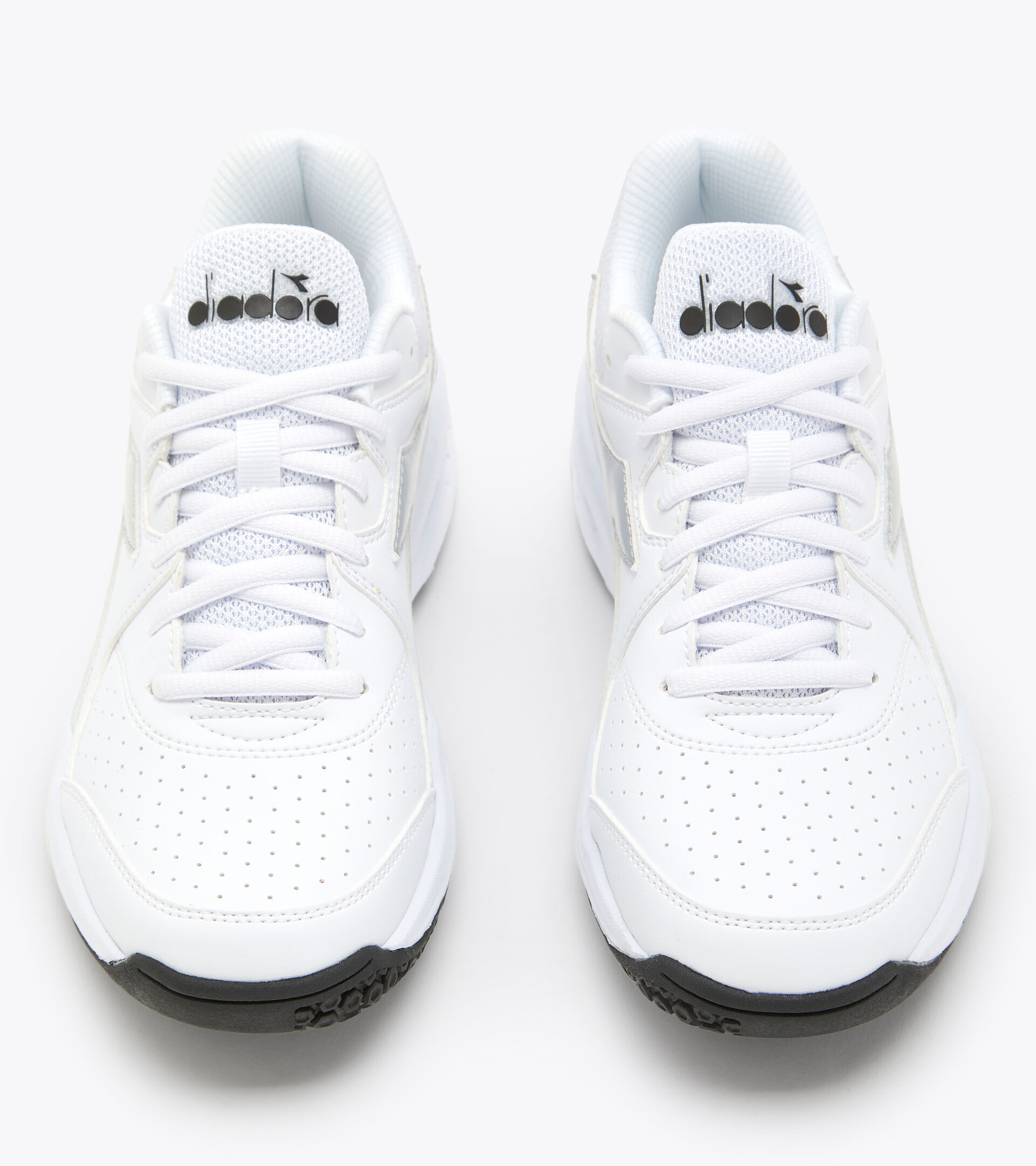 Tennis shoes - Woman SMASH 6 W WHITE/SILVER DD/BLACK - Diadora