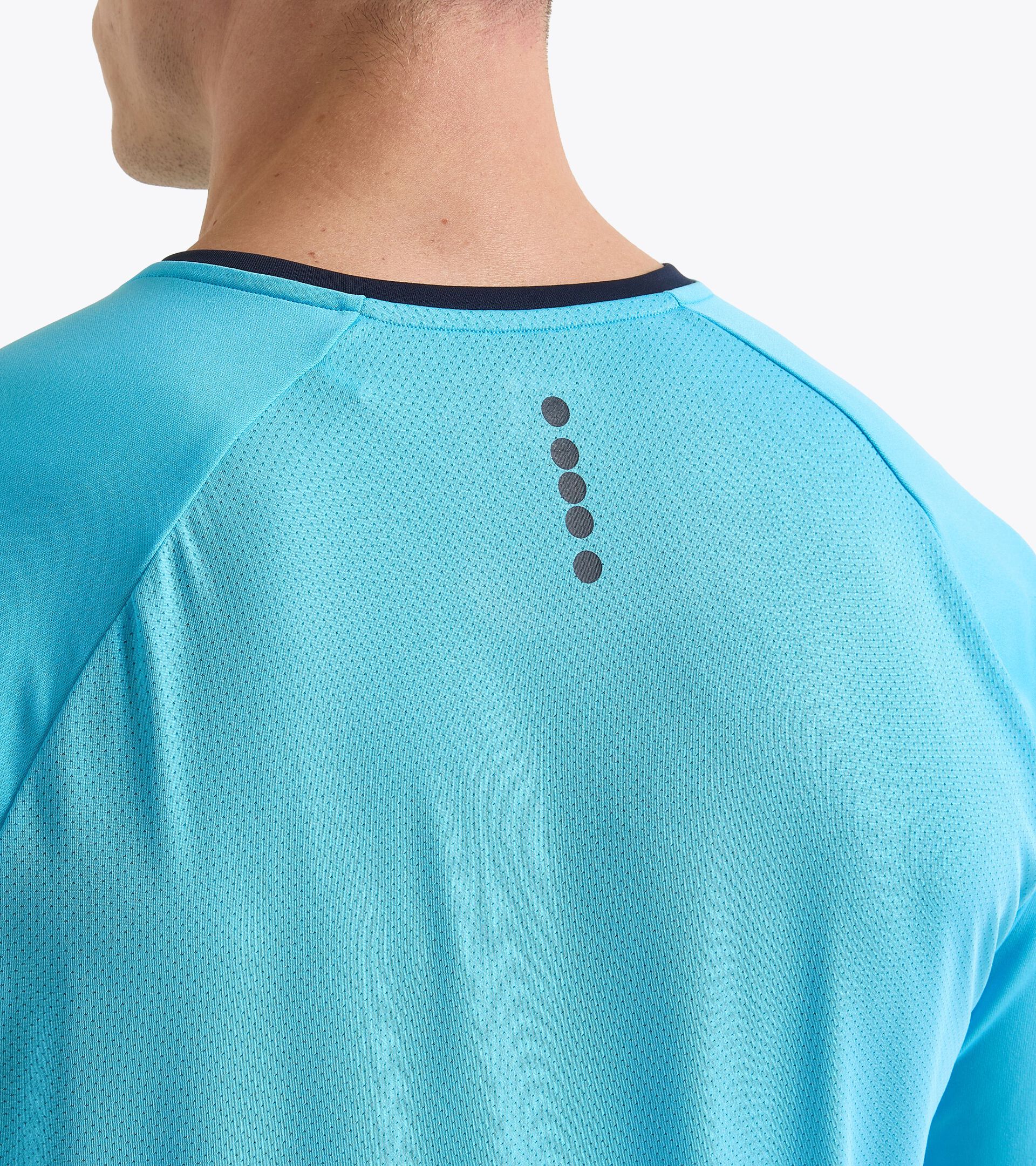T-shirt da tennis - Uomo SS T-SHIRT TENNIS AZZURRO CIELO INTENSO - Diadora