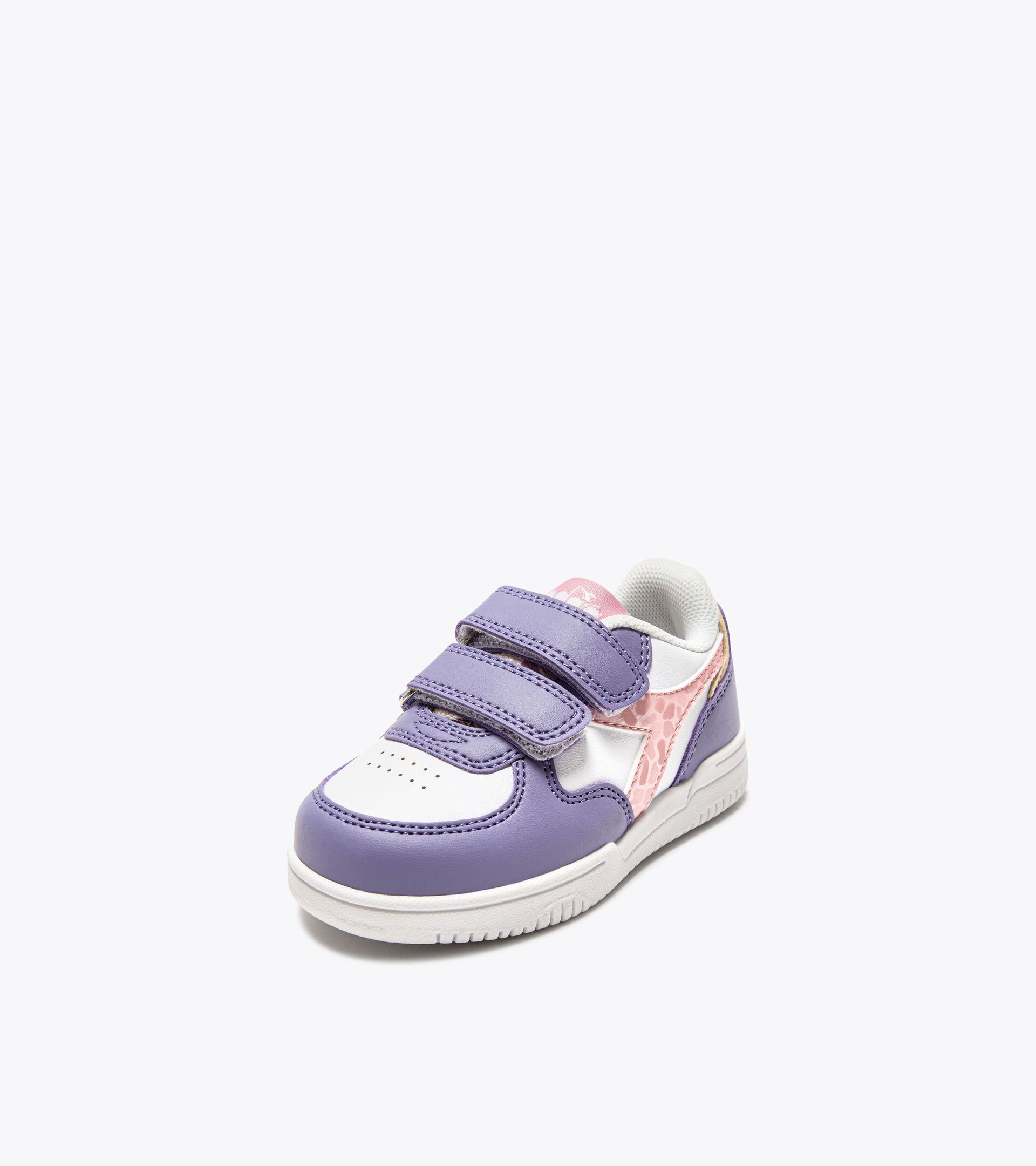 Sports shoes - Toddlers - 1-4 years old RAPTOR LOW SPOTTED TD WHITE/DAYBREAK/ROSE ELEGANCE - Diadora