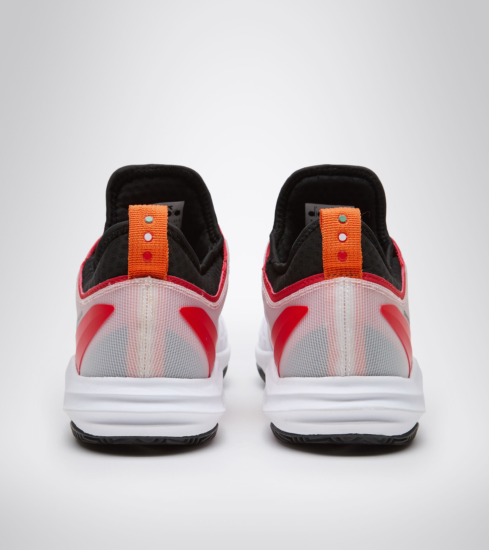Clay court tennis shoe - Men SPEED BLUSHIELD FLY 3 + CLAY WHITE/BLACK/FIERY RED - Diadora