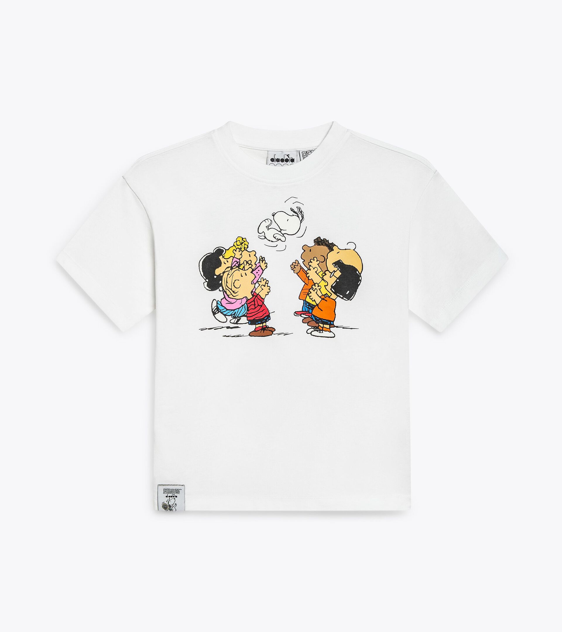 Peanuts t-shirt - Kids 
 JB. T-SHIRT SS PEANUTS OPTICAL WHITE/BLACK - Diadora