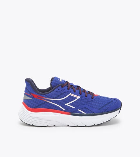 Running Shoes - Man EQUIPE NUCLEO SURF THE WEB/WHITE/FIERY RED - Diadora