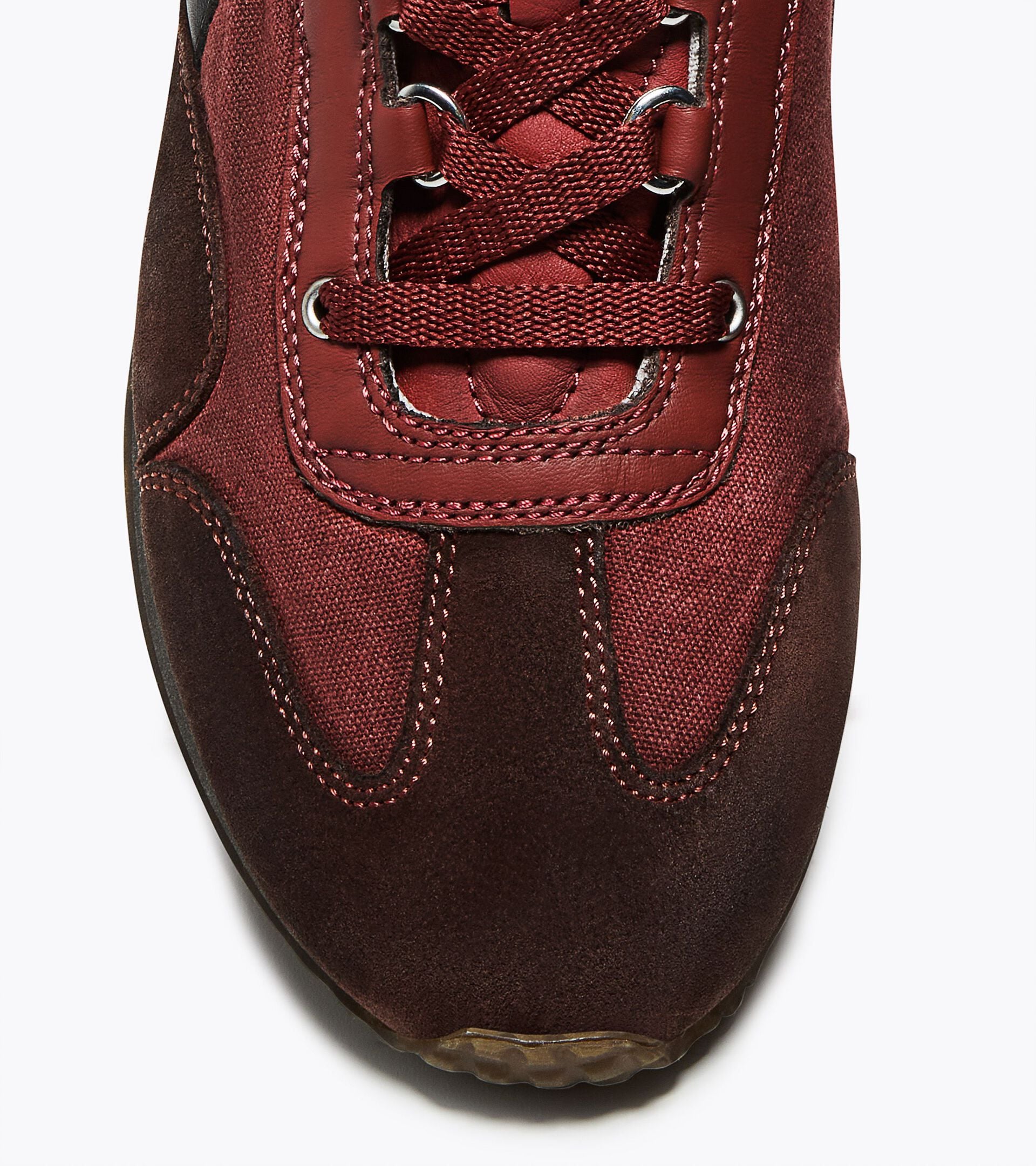 Low-profile Heritage sneaker - All-gender EQUIPE DIRTY SW EVO RED BRICK - Diadora