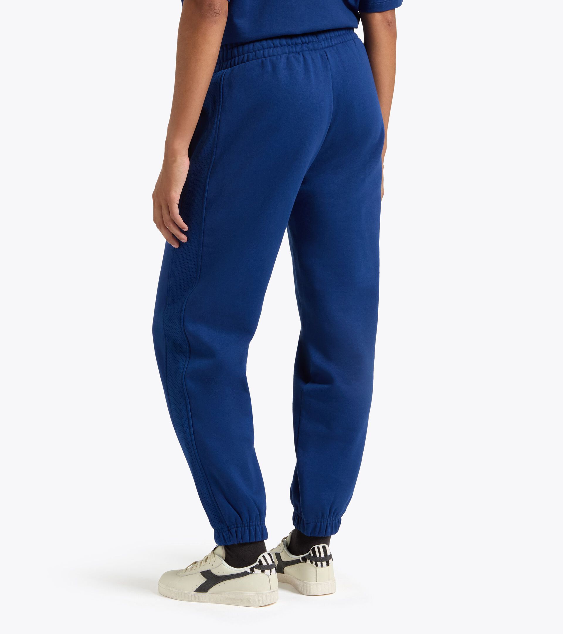 Trousers - Regular fit - Women's L. PANTS LOGO (BR) SALTIRE NAVY - Diadora
