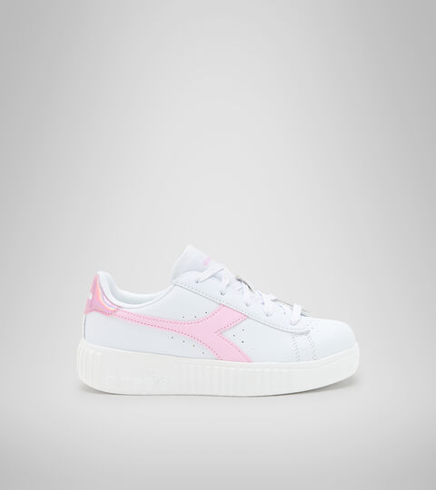 Sports shoes - Kids 4-8 years GAME STEP PS WHITE/METALIZED PINK - Diadora