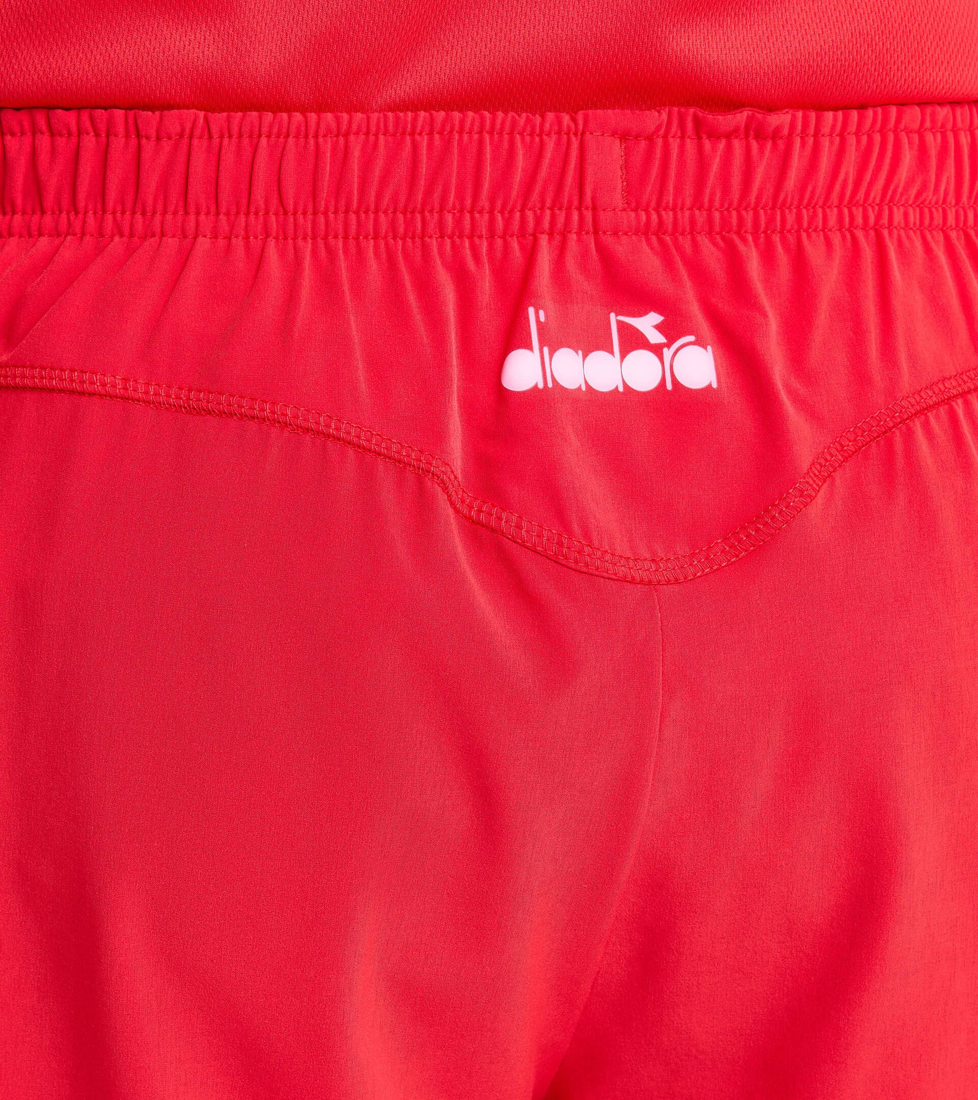 Tennis-Bermuda-Shorts - Herren SHORT COURT TOMATENROT - Diadora