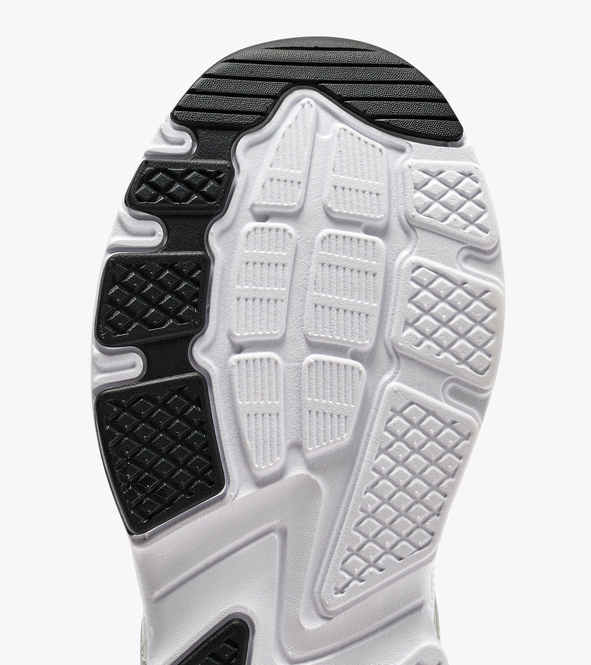 Sportswear sneakers - Youth ALLEY METAL GS WHITE/SILVER .. - Diadora