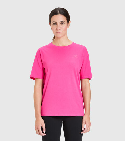 T-shirt - Women L.T-SHIRT SS BLINK MAGENTA - Diadora