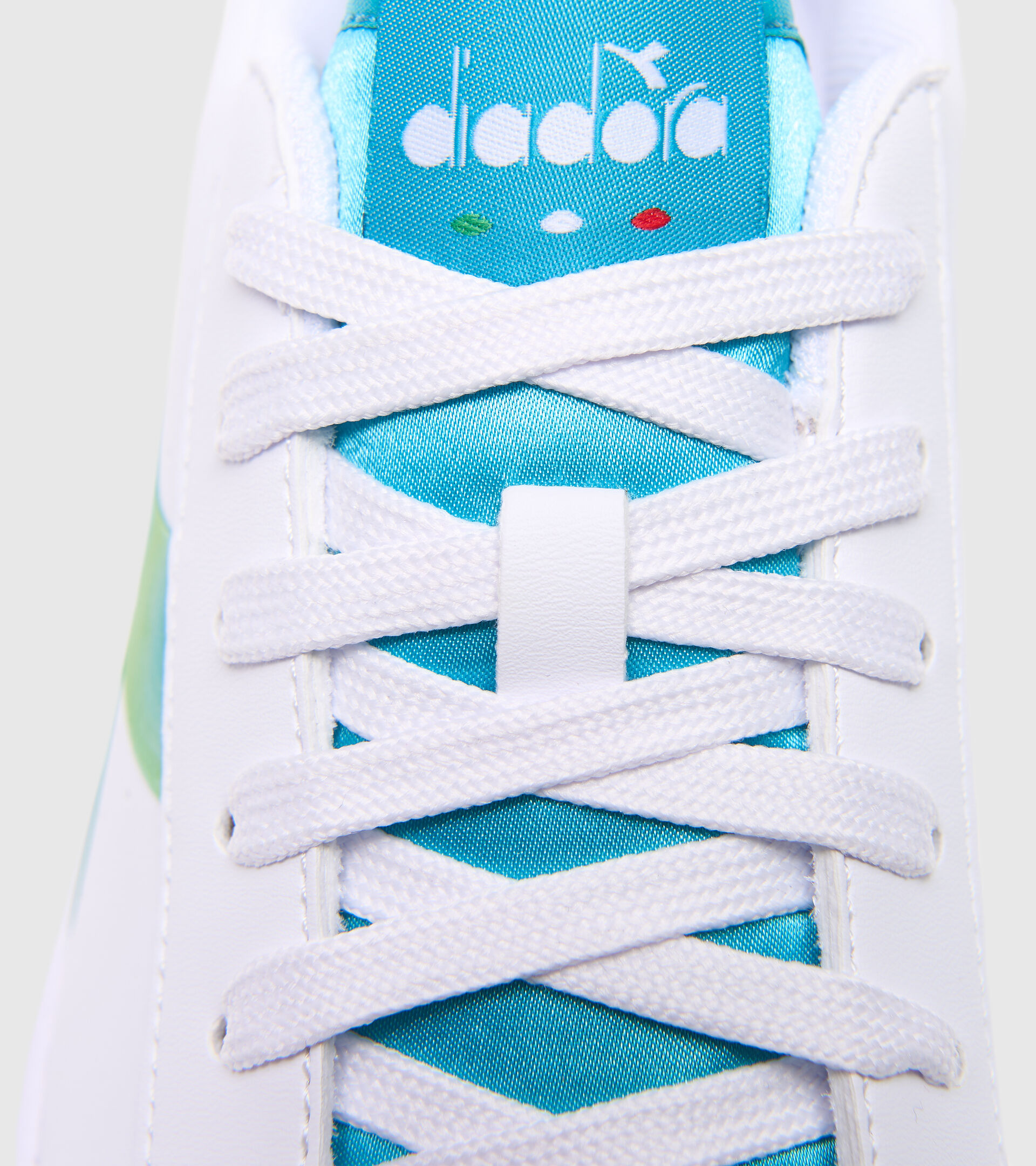 Zapatillas deportivas - Niños y adolescentes 8-16 años GAME STEP KALEIDO GS BLANCO/AZUL BALTICO - Diadora
