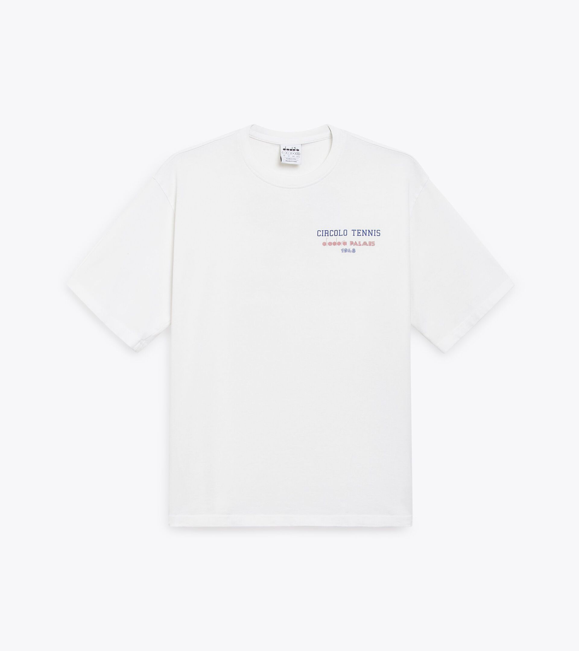 Legacy t-shirt with OG archive print - Made in Italy - All-gender
 T-SHIRT SS LEGACY II OPTICAL WHITE - Diadora