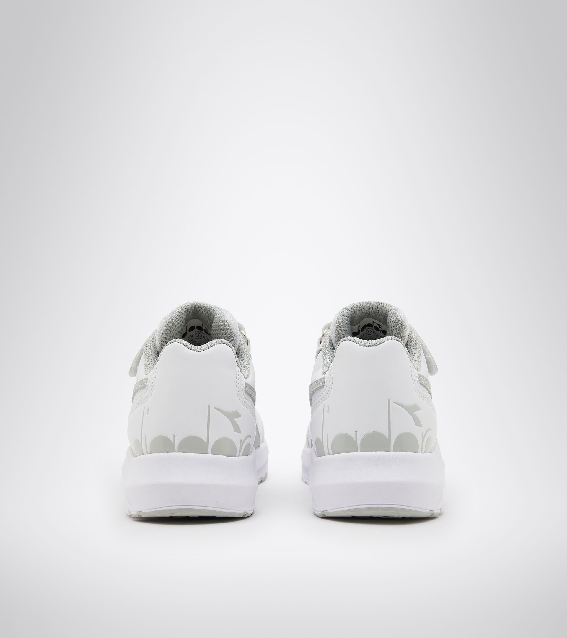 Running shoe - Kids FALCON SL JR V WHITE/SILVER - Diadora