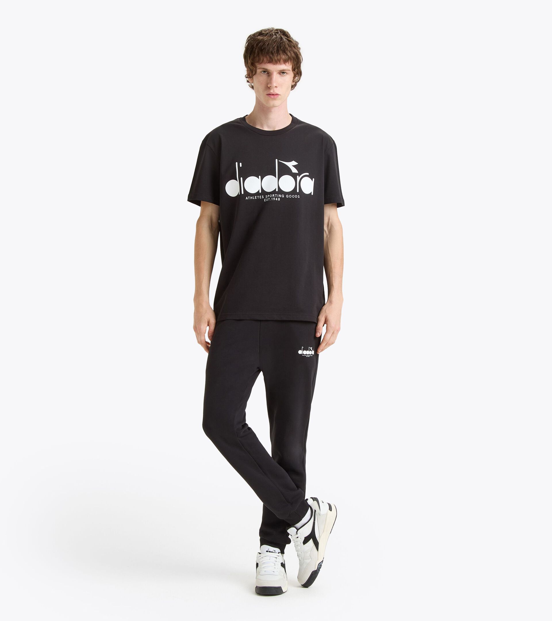 PANTS LOGO, BLACK, hi-res