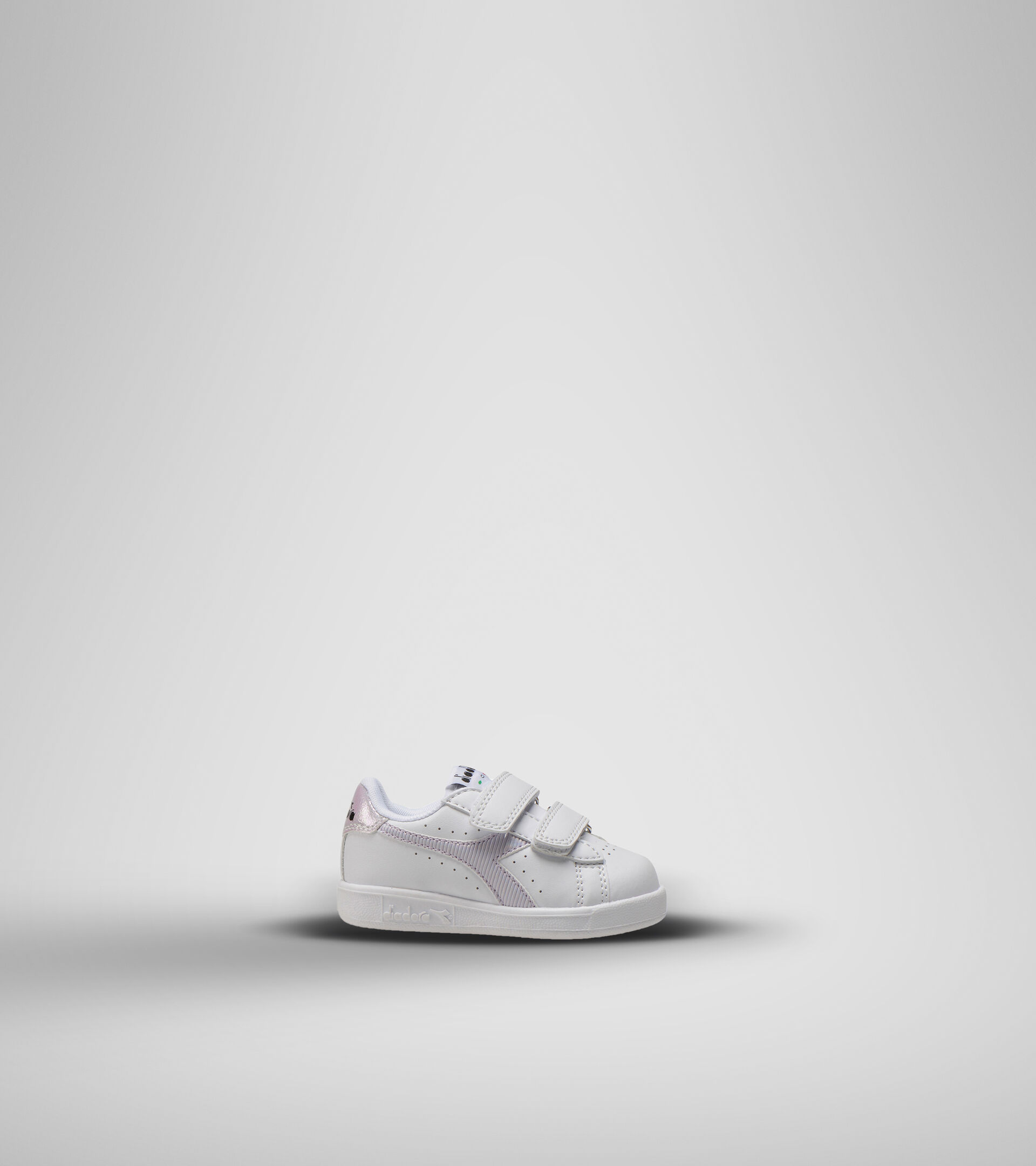 Sports shoes - Toddlers 1-4 years GAME P TD GIRL WHITE/ORCHID BLOOM - Diadora