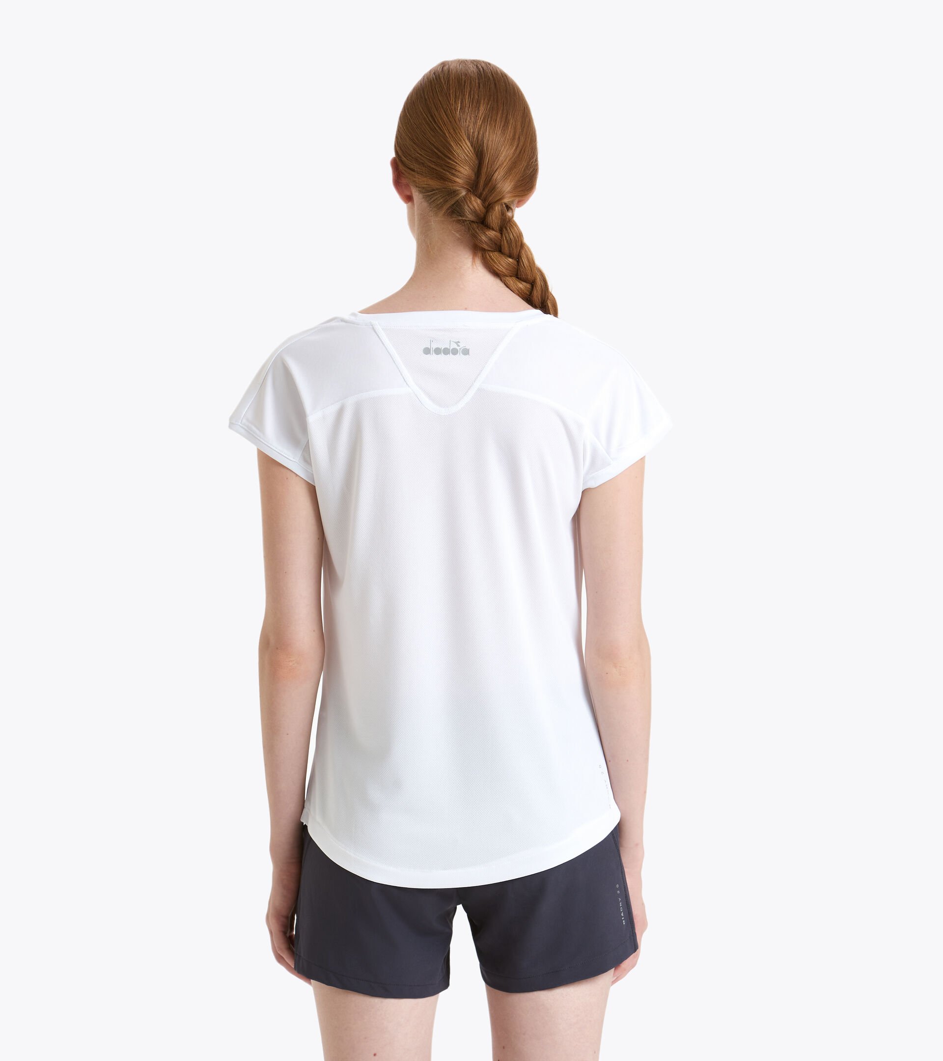 Tennis T-shirt - Women L. T-SHIRT COURT OPTICAL WHITE - Diadora