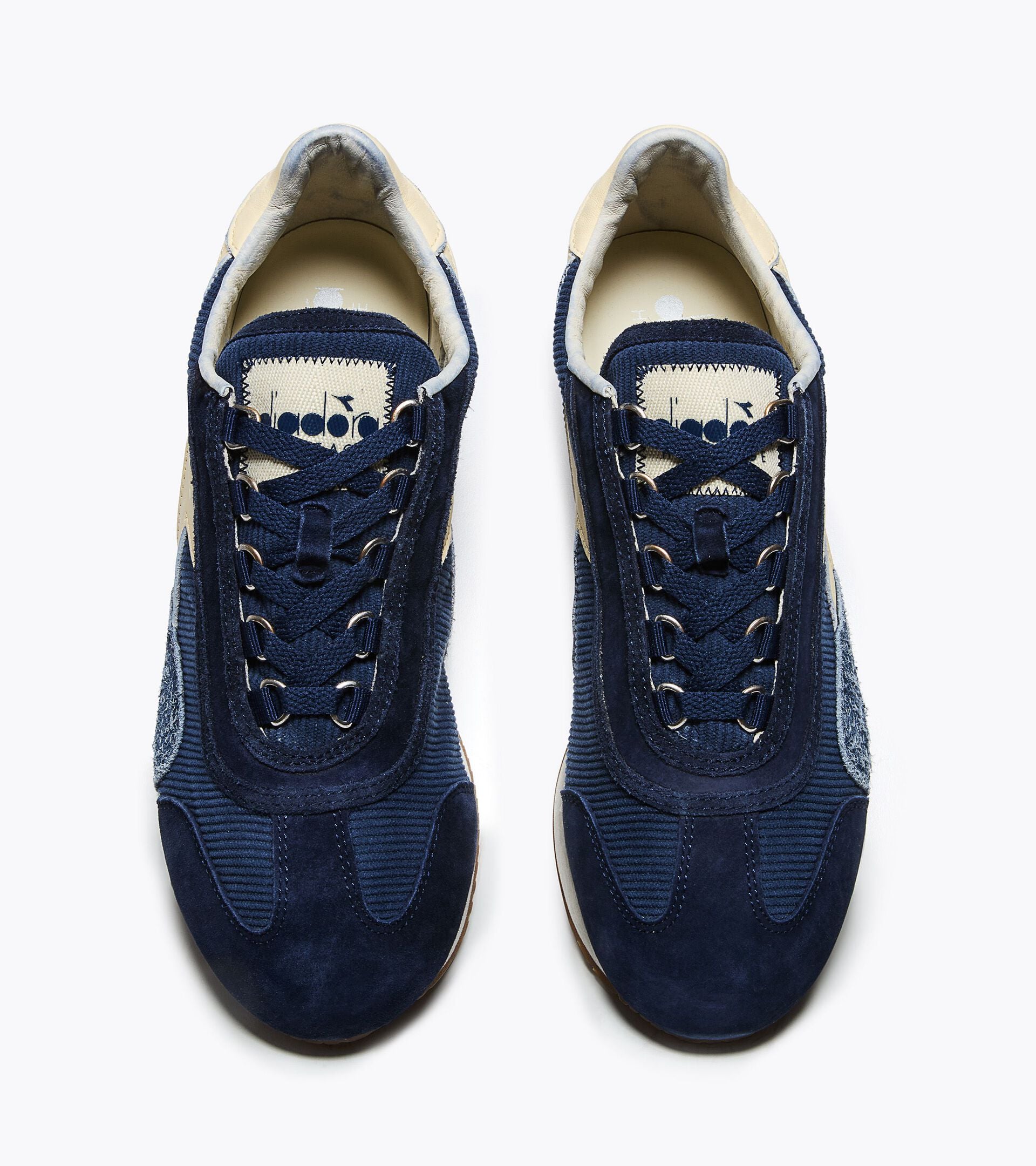Sneaker Heritage - Low Profile - F&uuml;r alle Geschlechter EQUIPE CORDUROY SW UNIFORM BLAU - Diadora